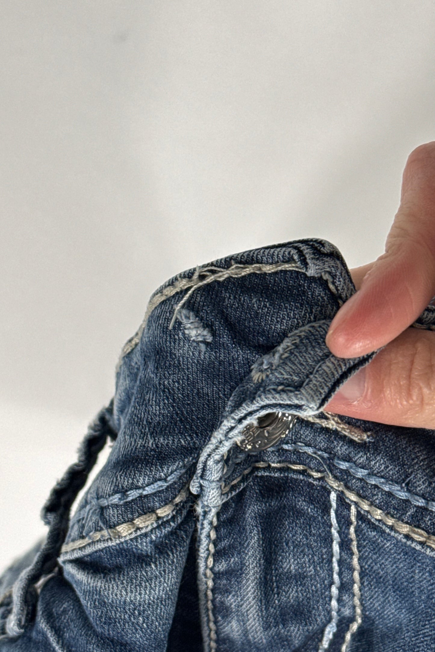 Lågmidjade jeans stl: M