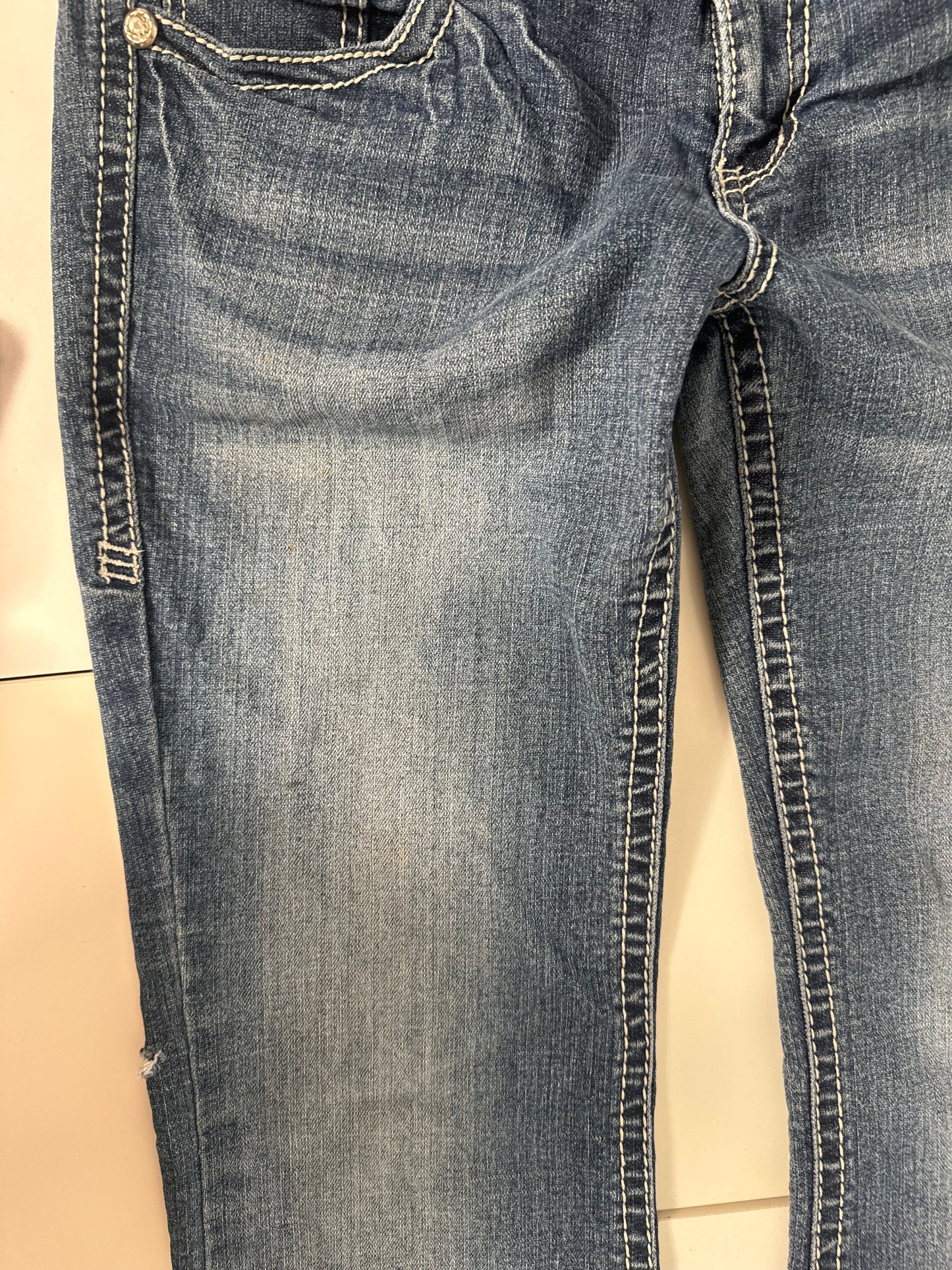 Lavtaljede jeans str: S