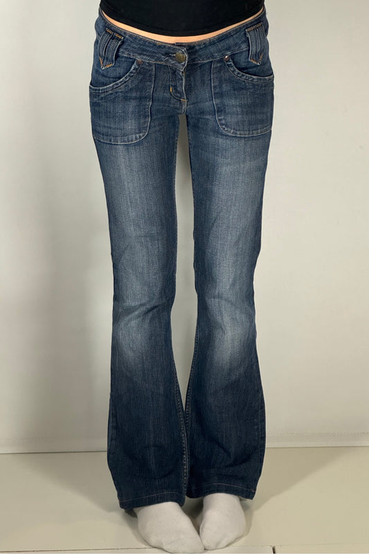 Lågmidjade jeans stl: S