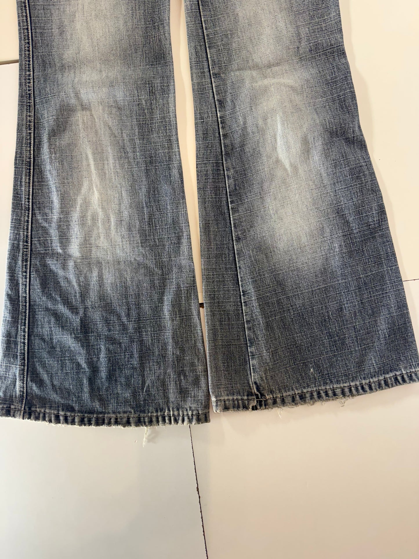 Lågmidjade jeans–stl: XS