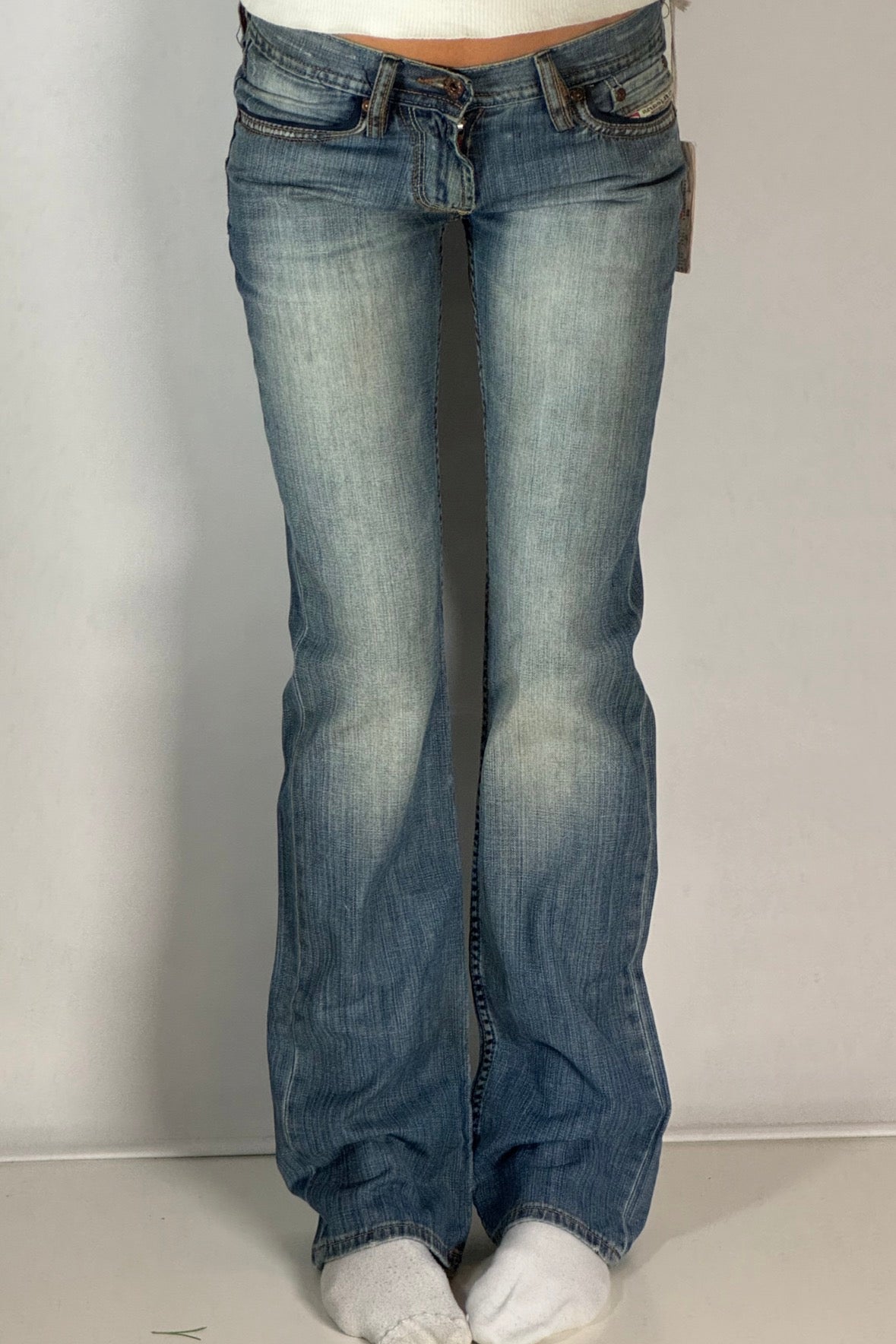 Lågmidjade jeans stl: XS