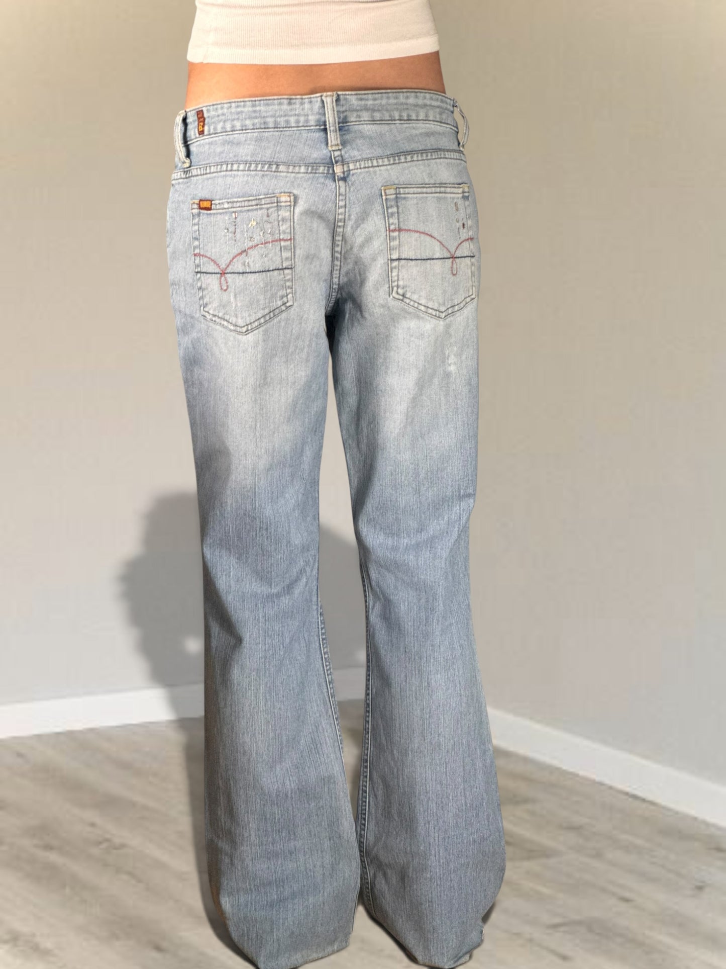 Low-rise jeans size: S