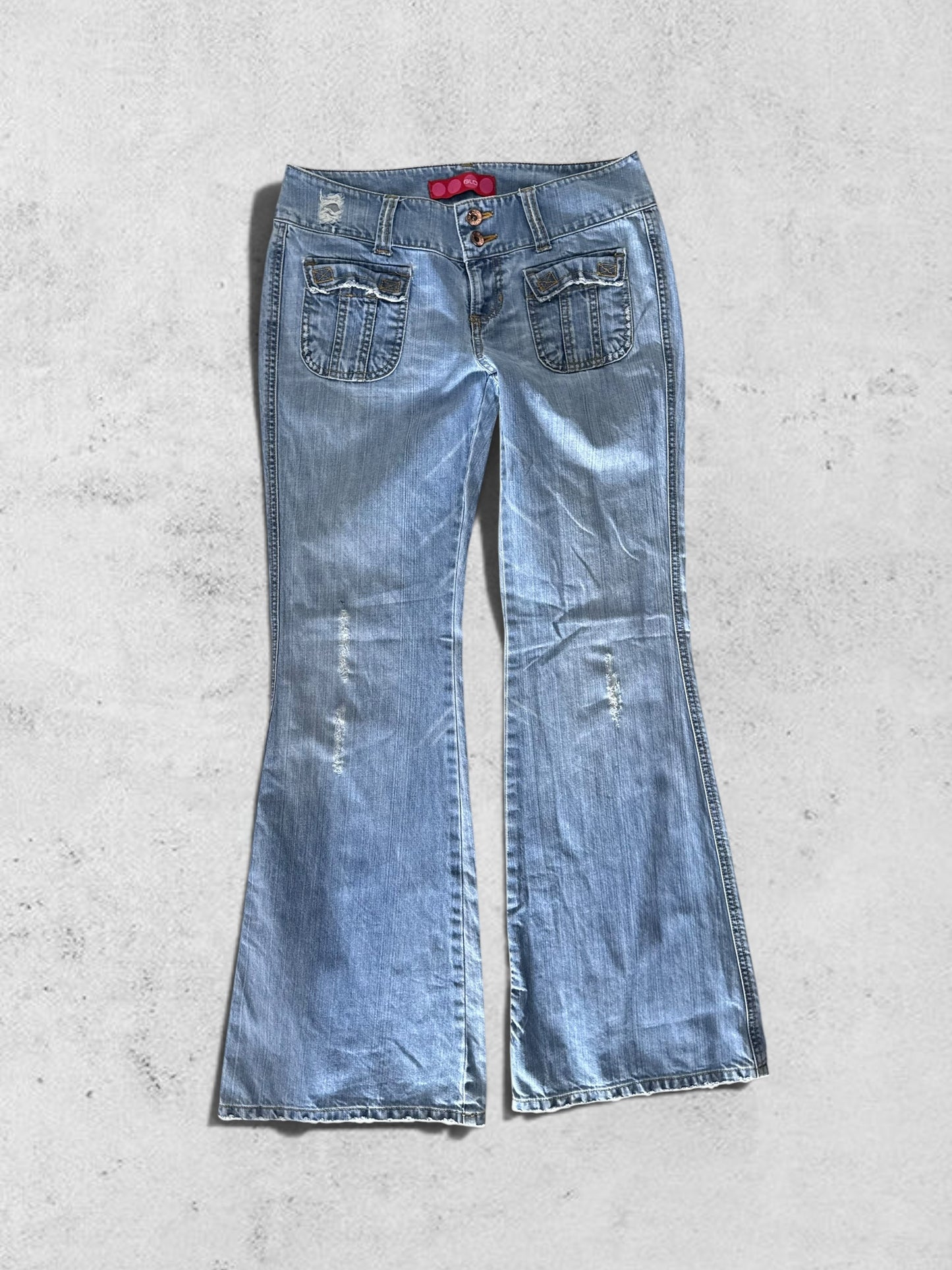 Lågmidjade jeans stl: S
