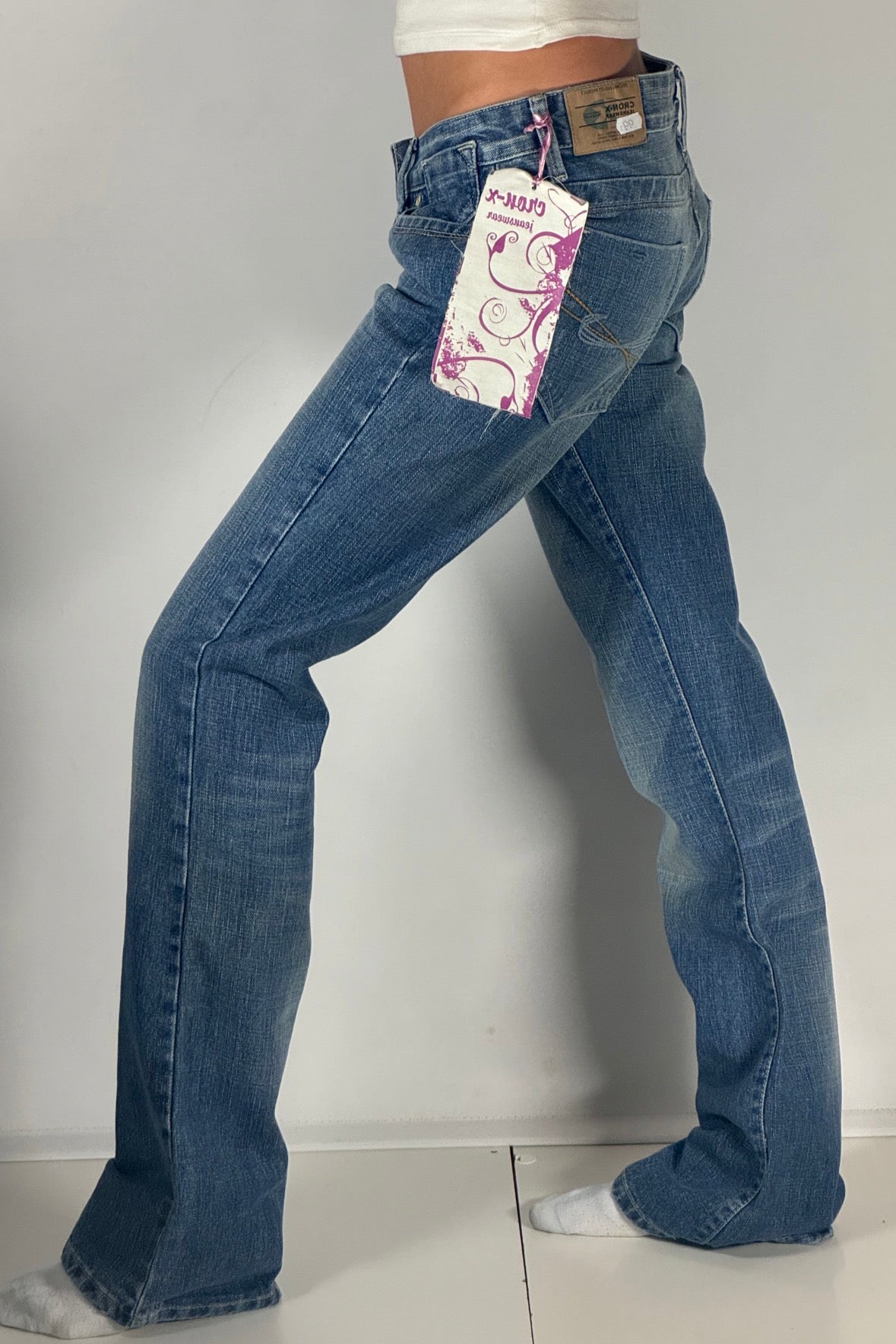 Lågmidjade jeans stl: S