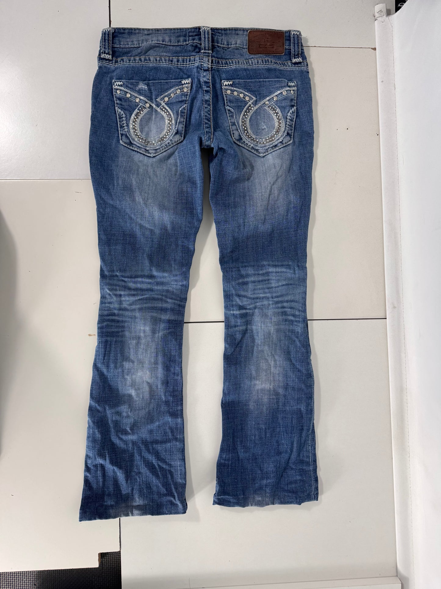 Lågmidjade jeans stl: S