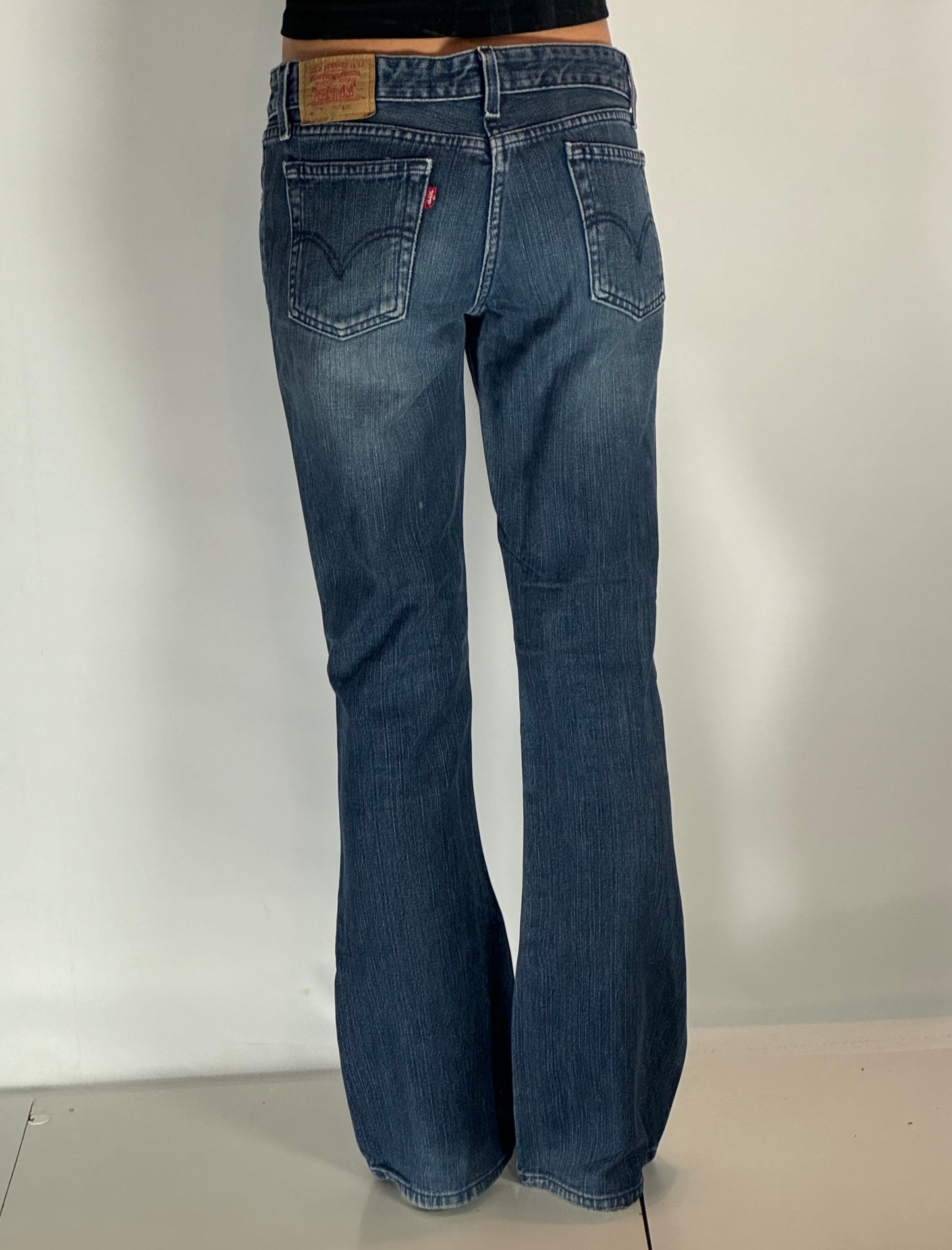 Lågmidjade jeans stl: M