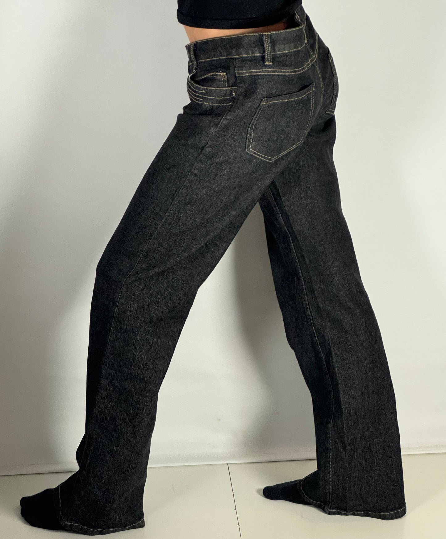 Lågmidjade jeans stl: M/L