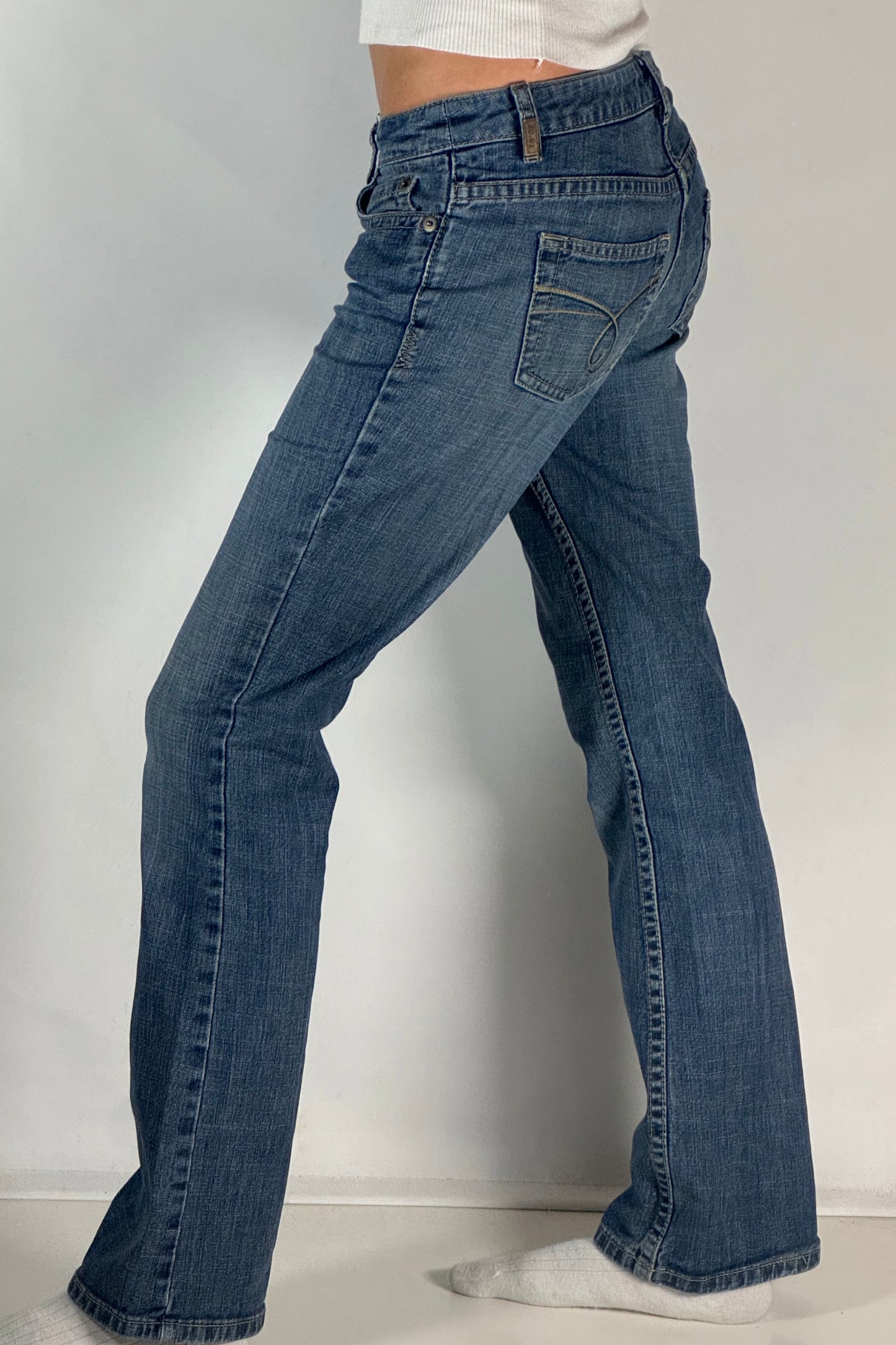 Lågmidjade jeans stl: XS