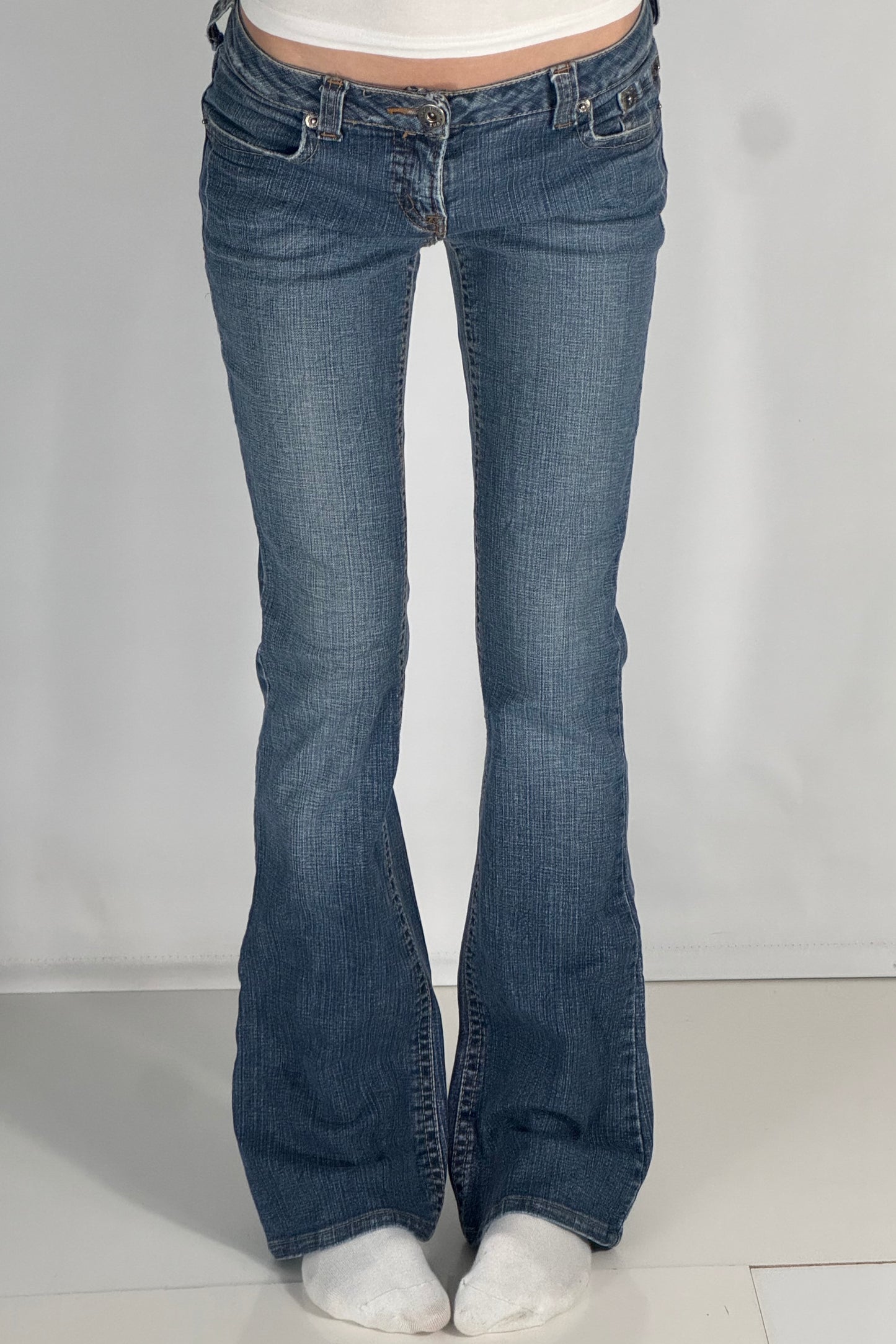 Lågmidjade jeans stl: XS