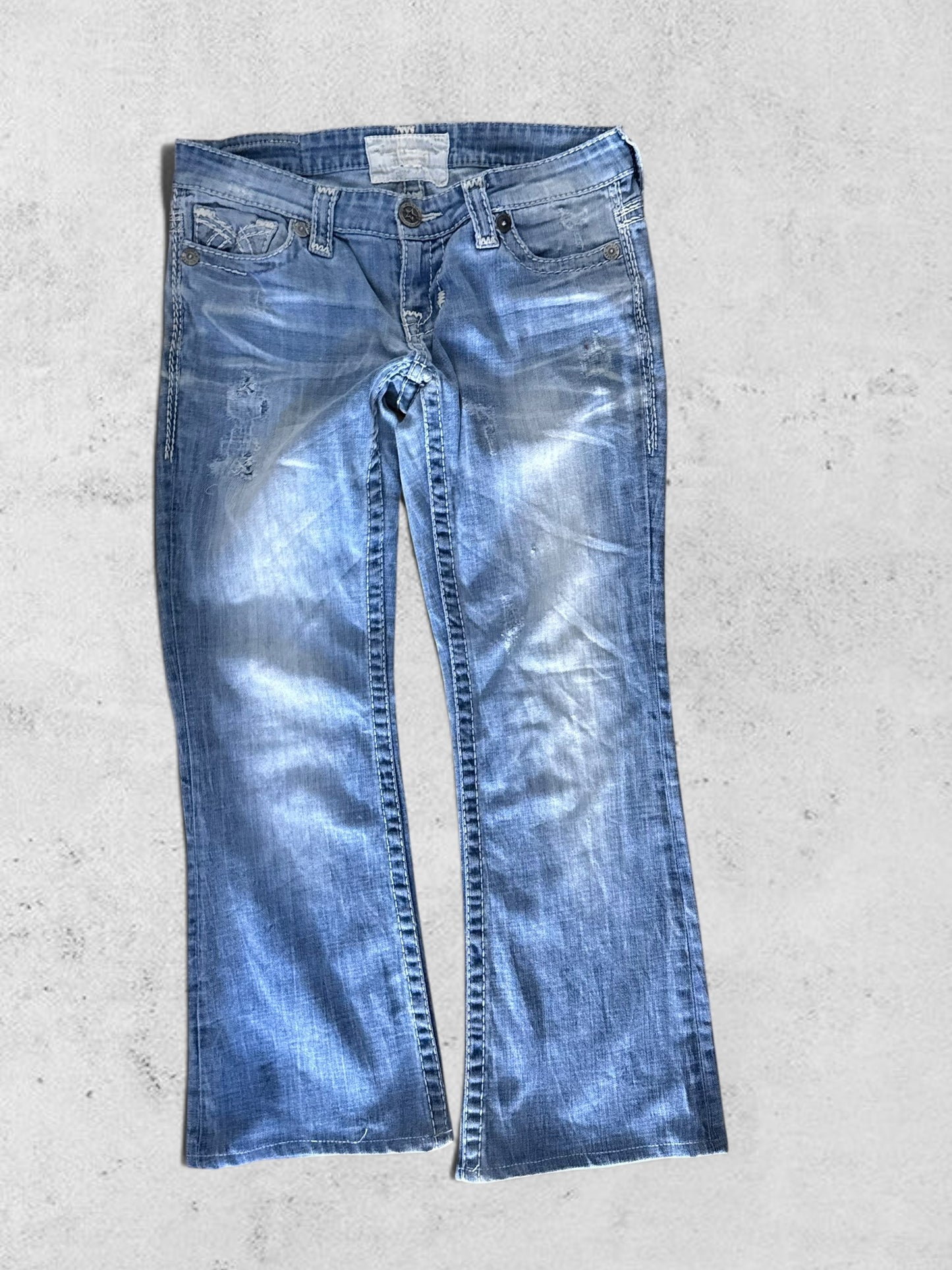 Lågmidjade jeans stl: S