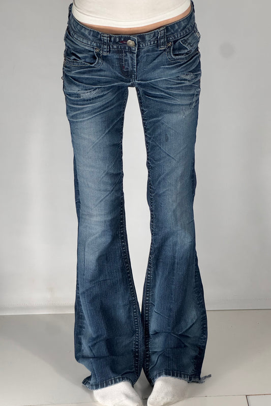 Lågmidjade jeans stl: S