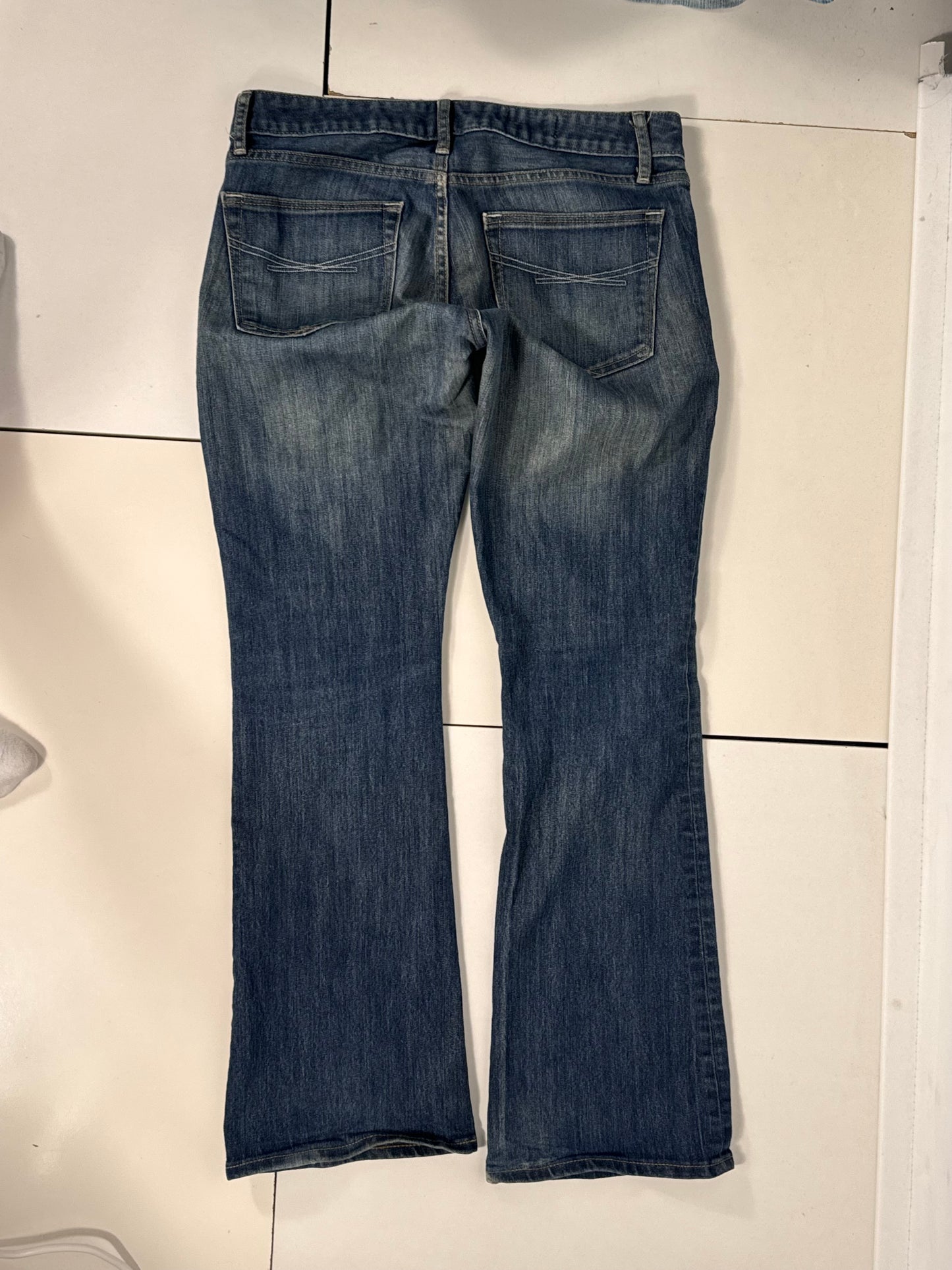 Lavtaljede jeans str: S