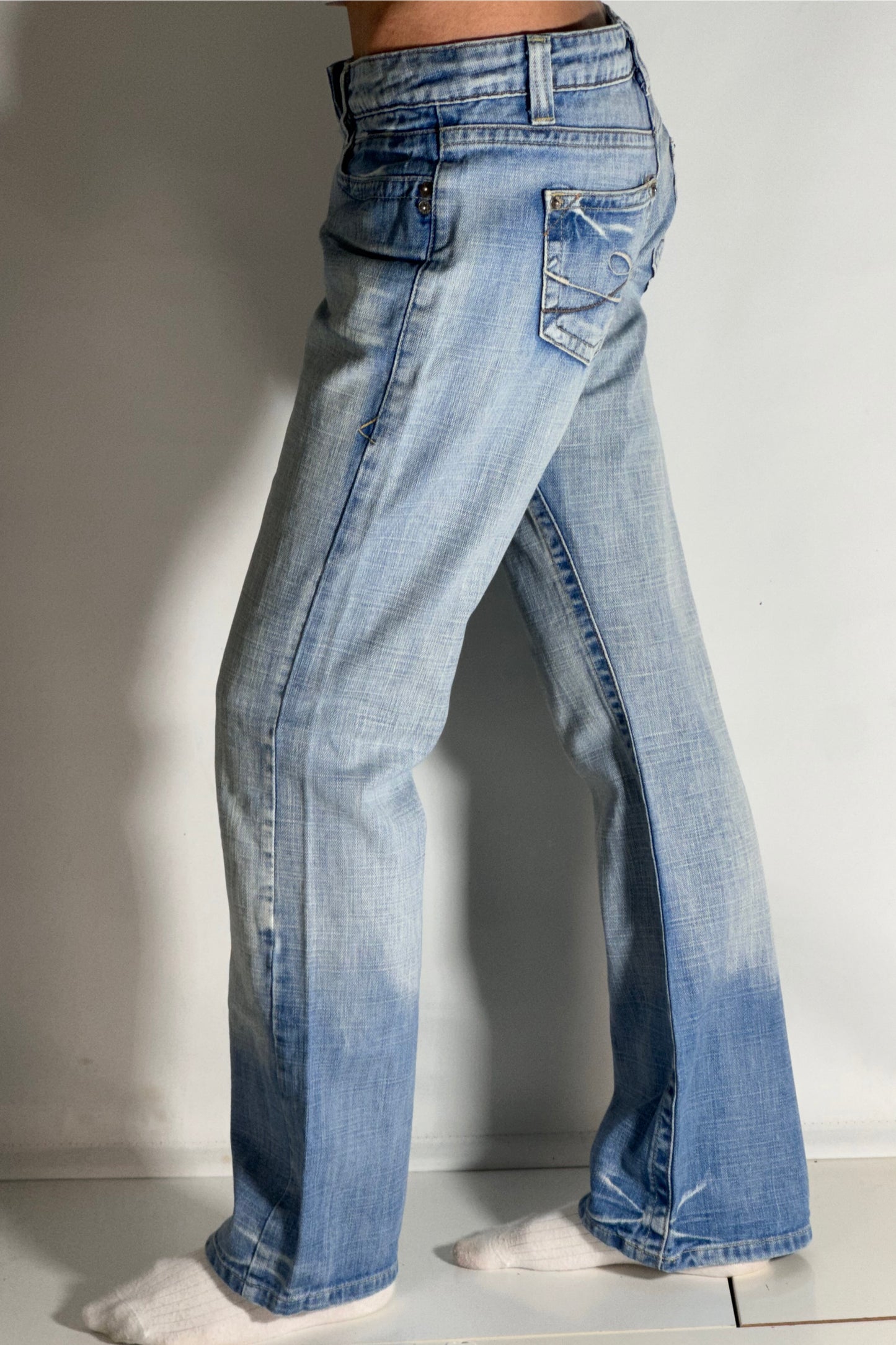 Lågmidjade jeans stl: XS/S