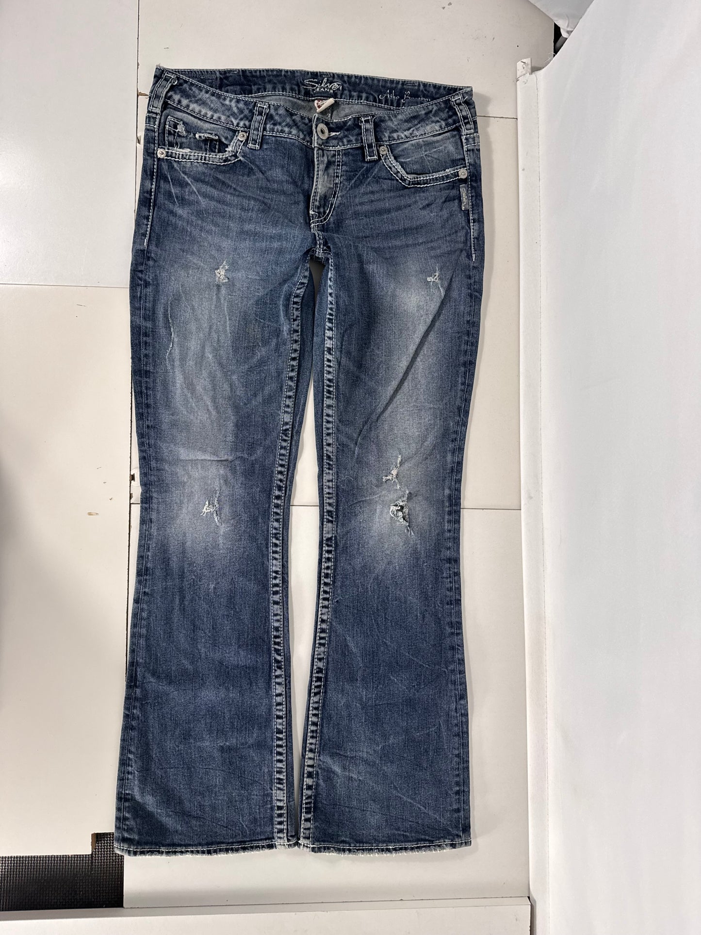 Lågmidjade jeans stl: M