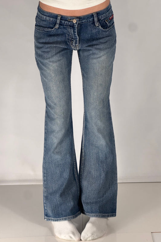 Lågmidjade jeans stl: S