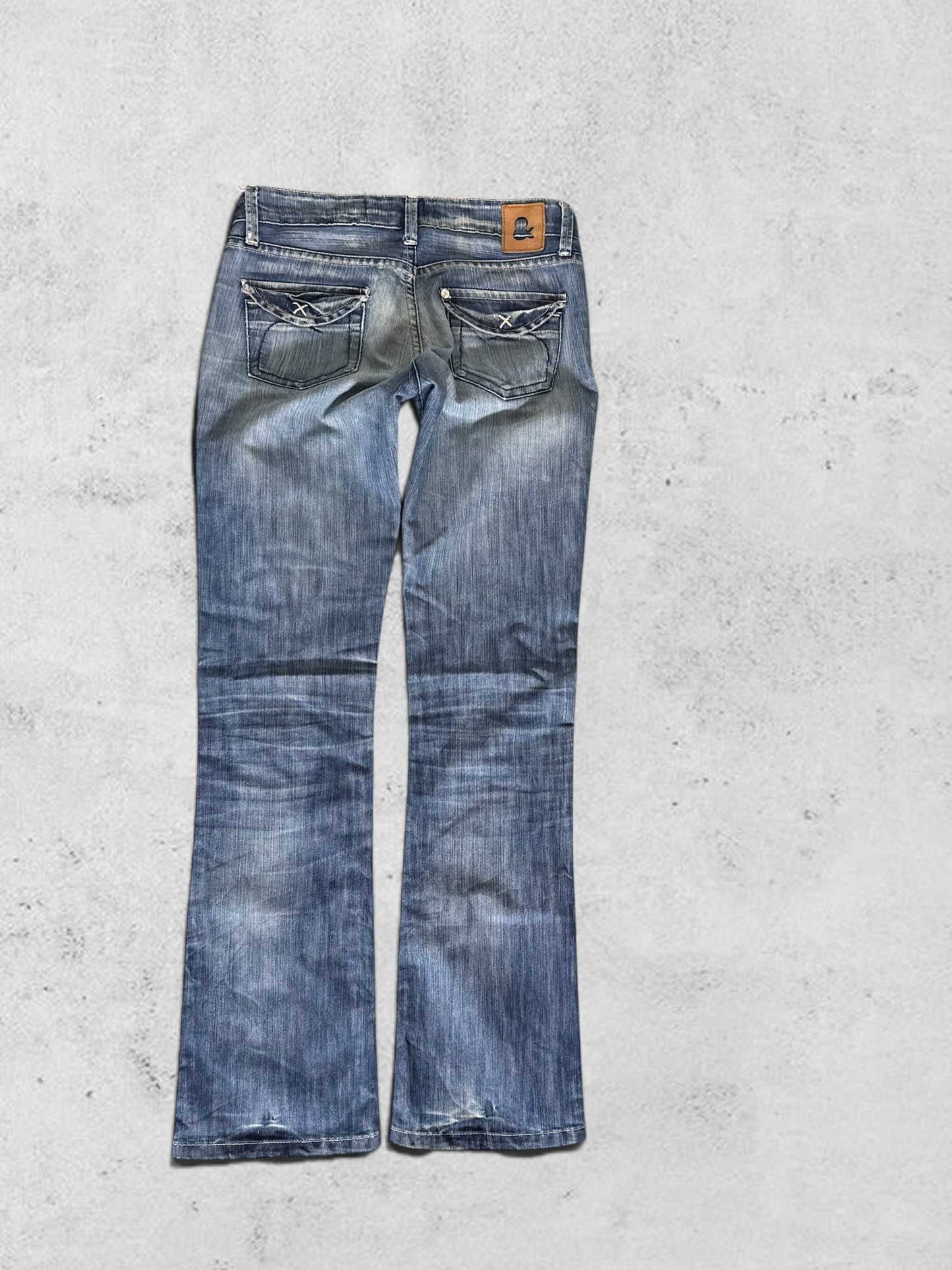 Lågmidjade jeans stl: XS