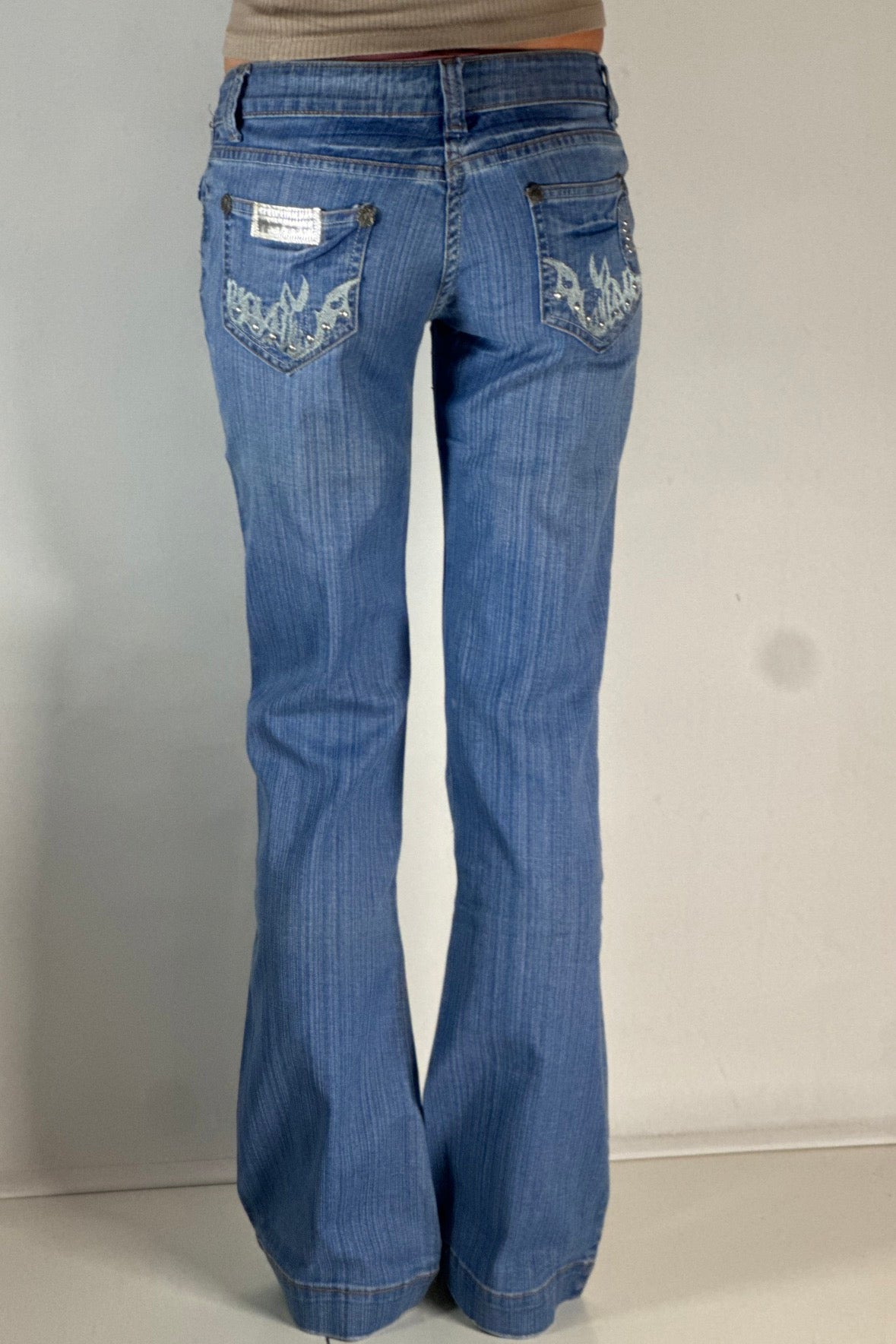 Lågmidjade jeans stl: XXS