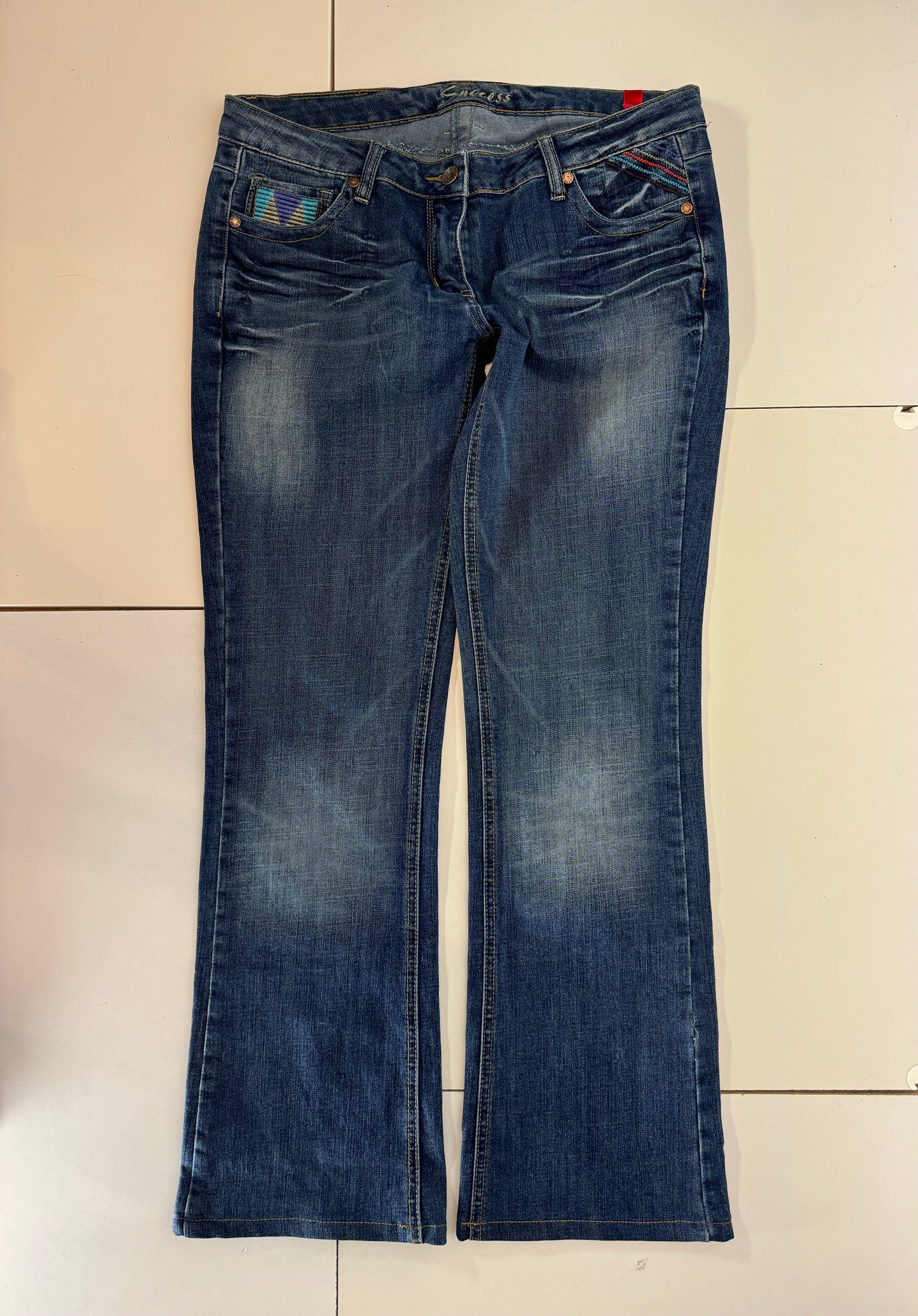 Lågmidjade jeans stl: M