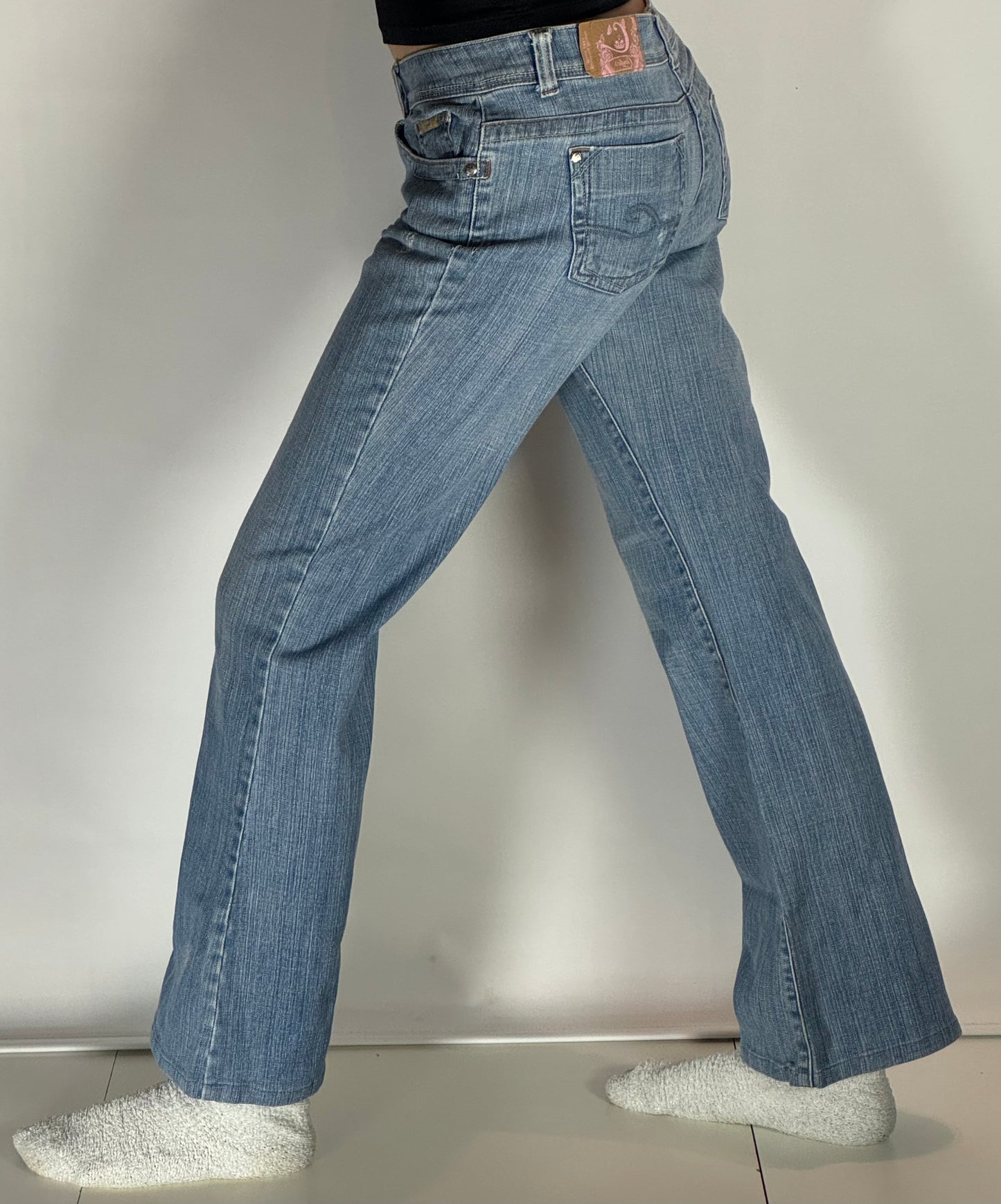 Lågmidjade jeans stl: S
