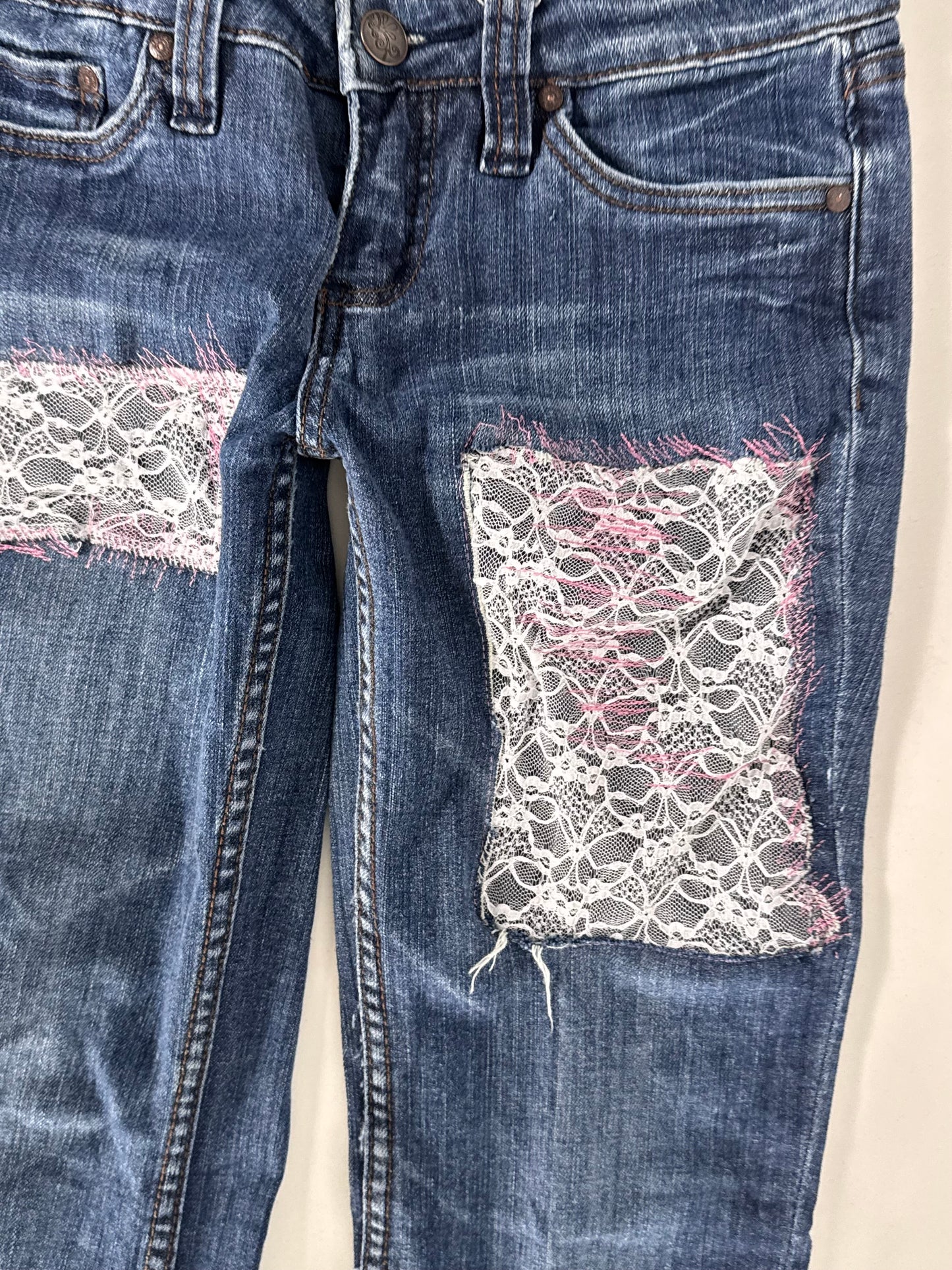 Lågmidjade jeans stl: XS