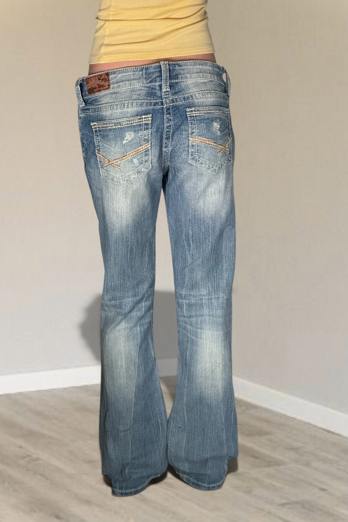 Lågmidjade jeans stl: M