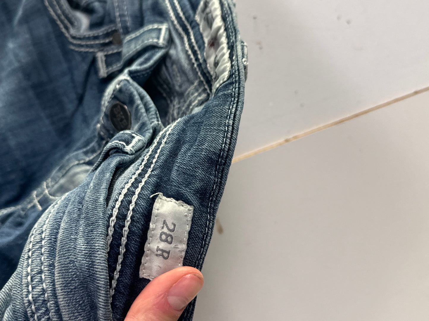 Lågmidjade jeans stl: S