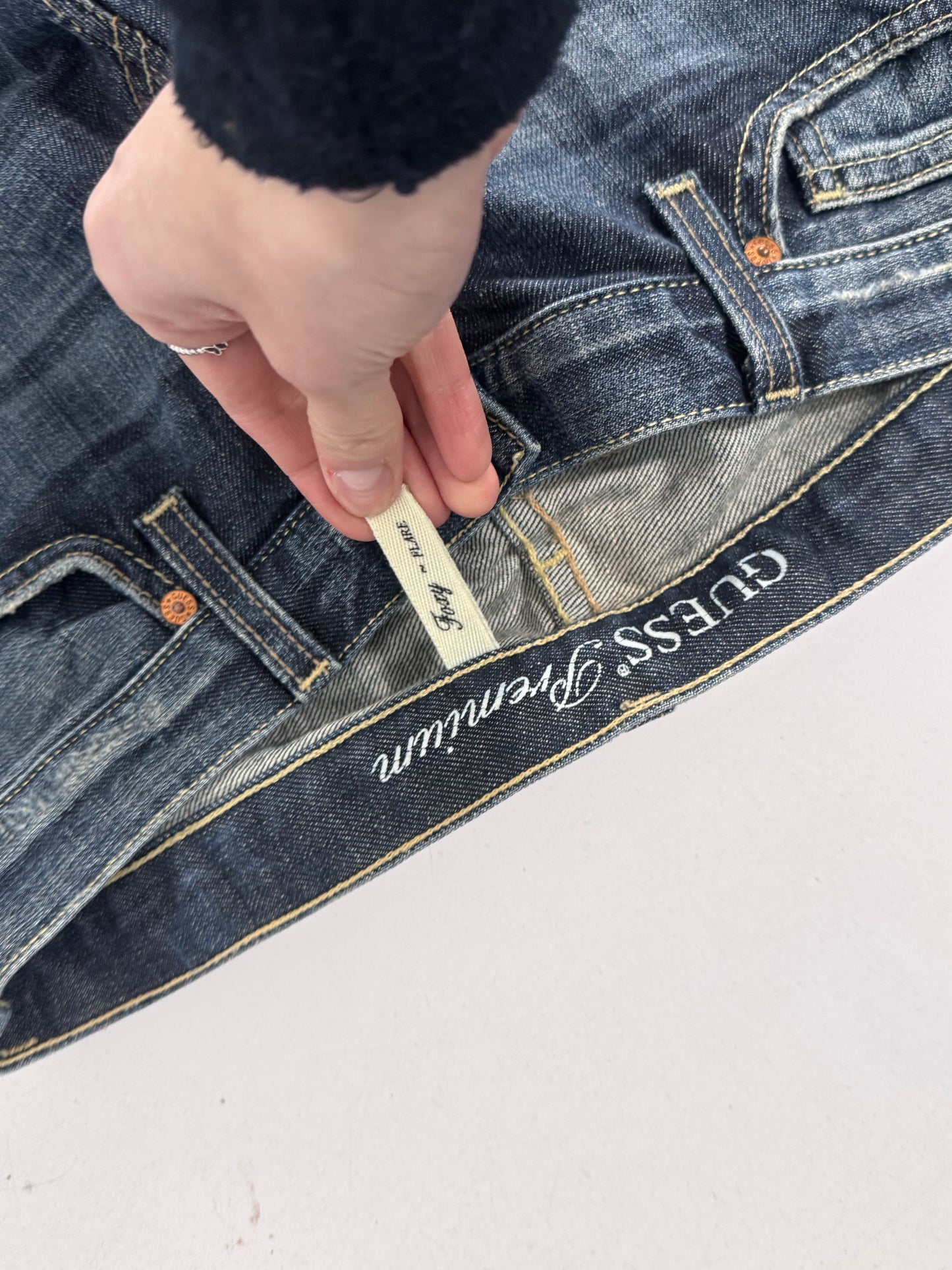 Lågmidjade jeans stl: M