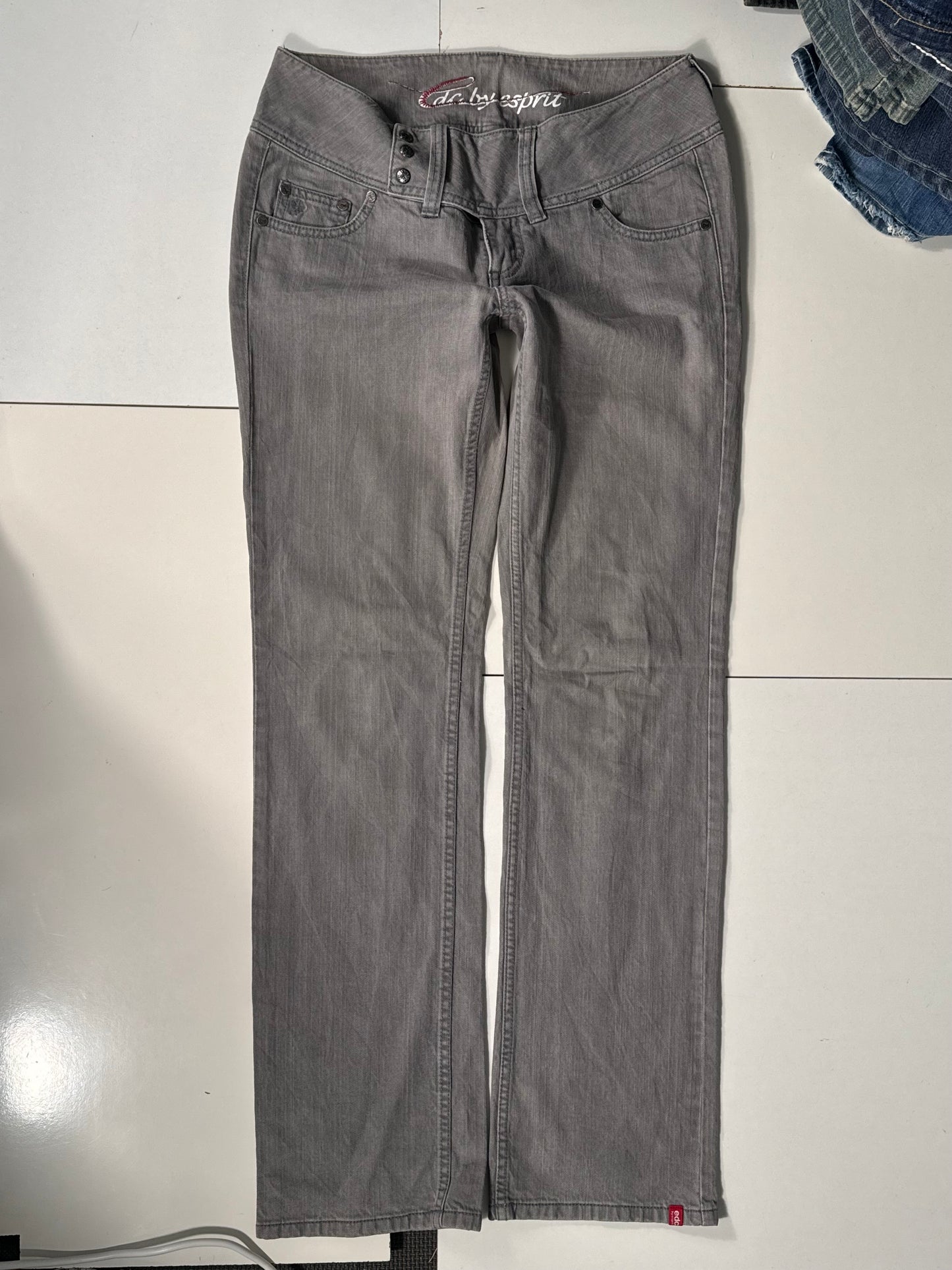 Lågmidjade byxor stl: S