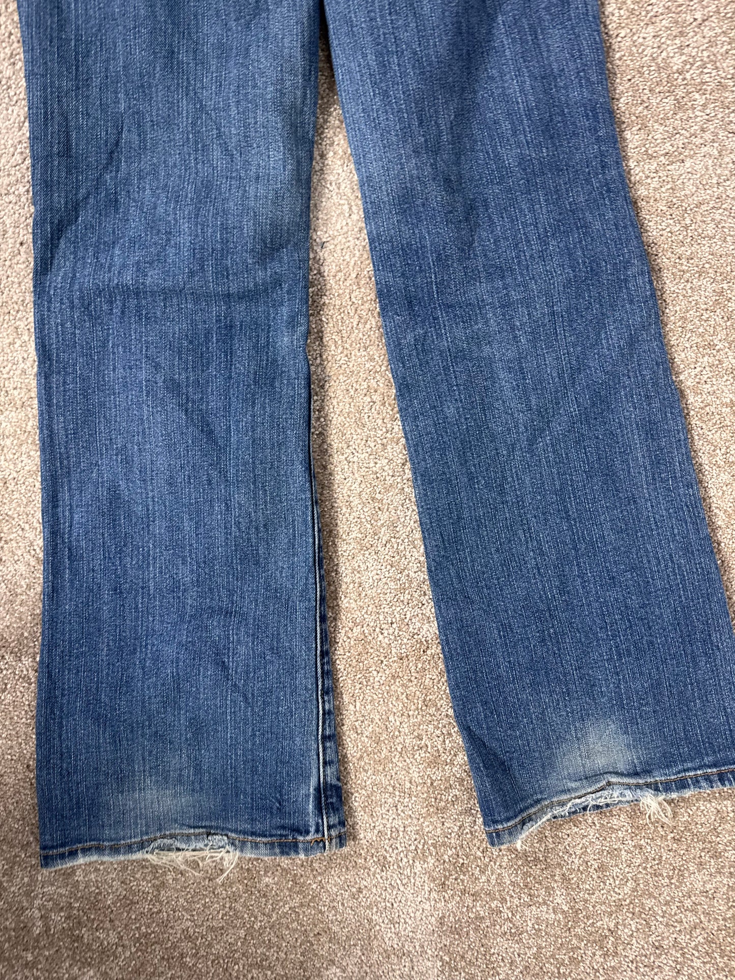 Lavtaljede jeans str: S