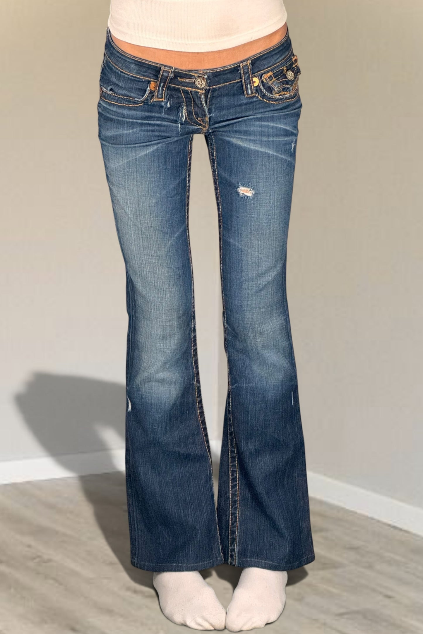 Lågmidjade jeans stl: XS