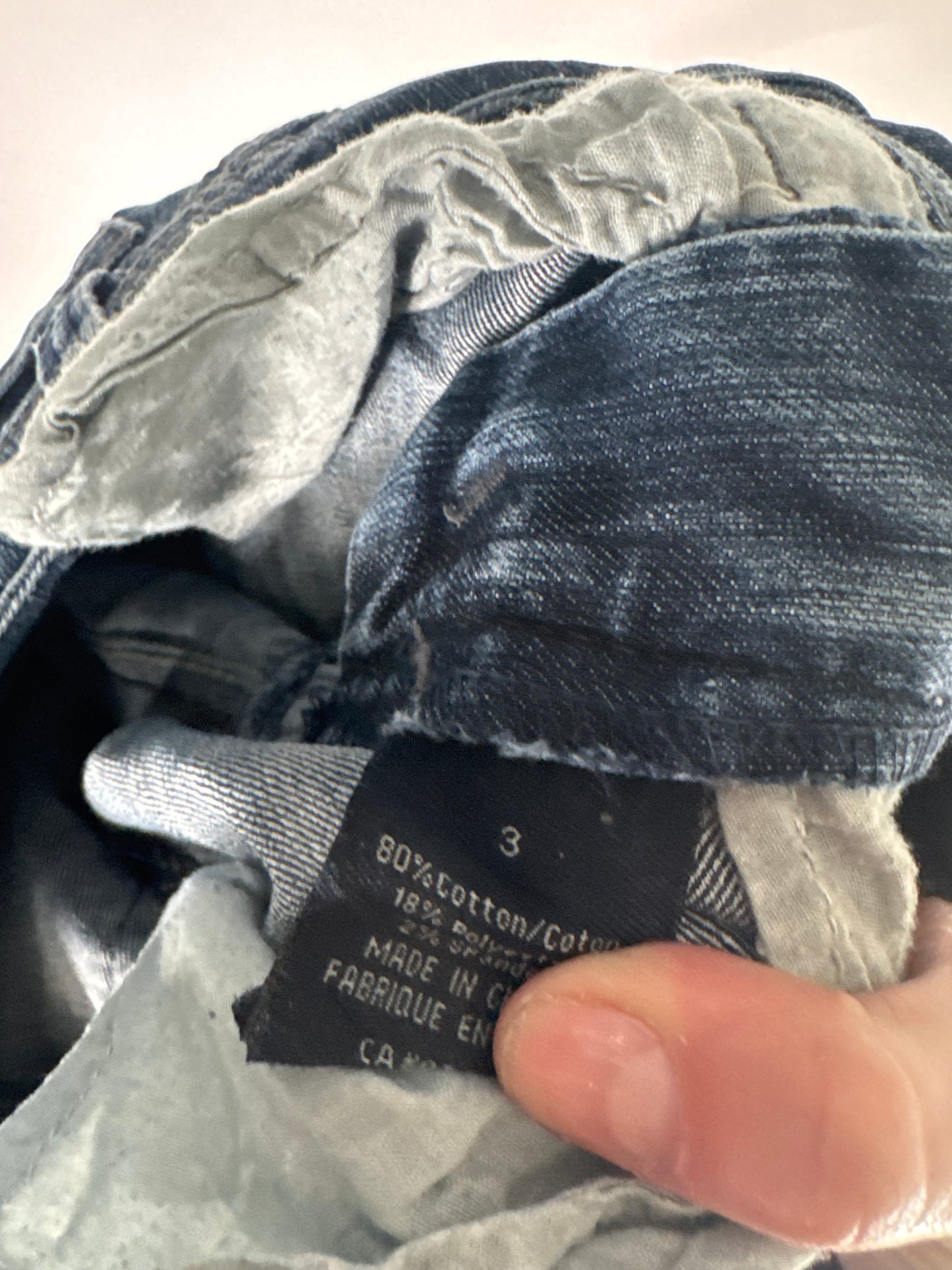 Lågmidjade jeans stl: XS