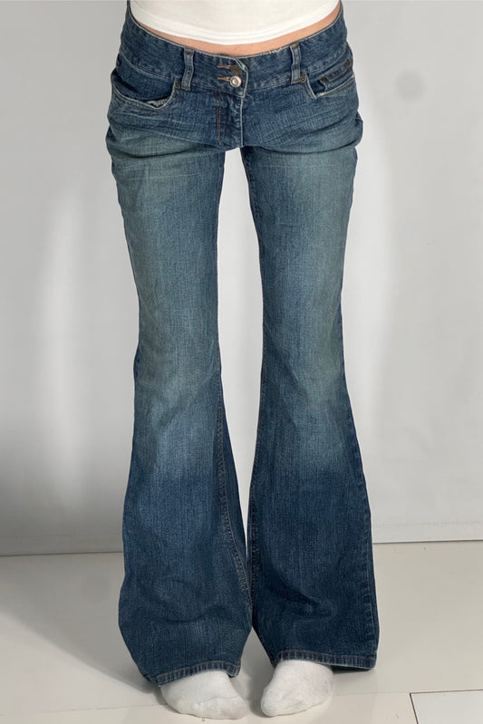 Lågmidjade jeans stl: XS/S