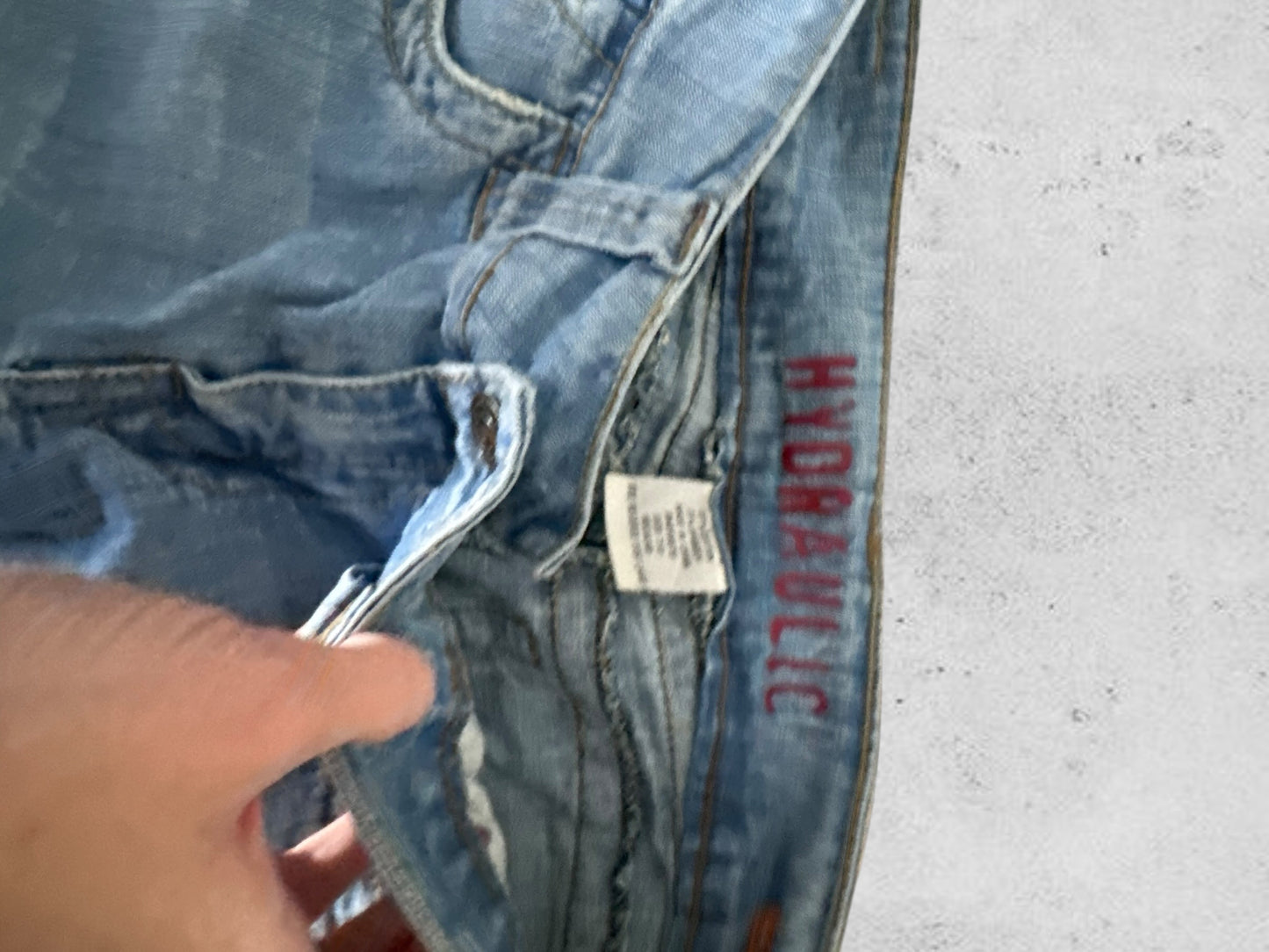 Lågmidjade jeans stl: XS