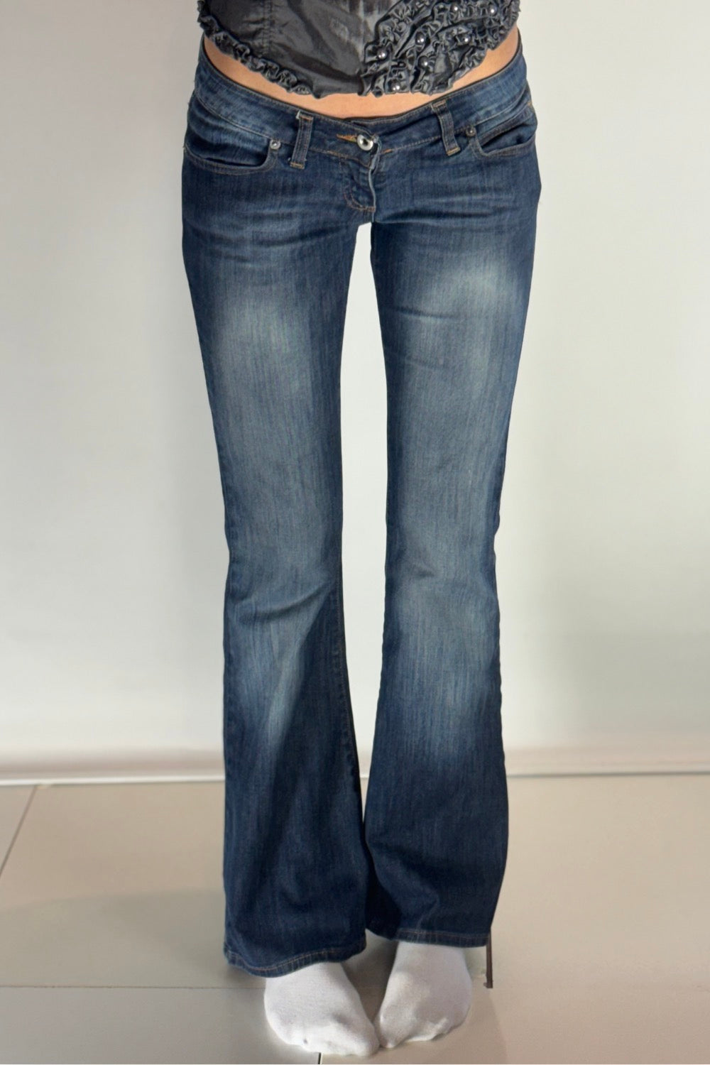 Lågmidjade jeans stl: S