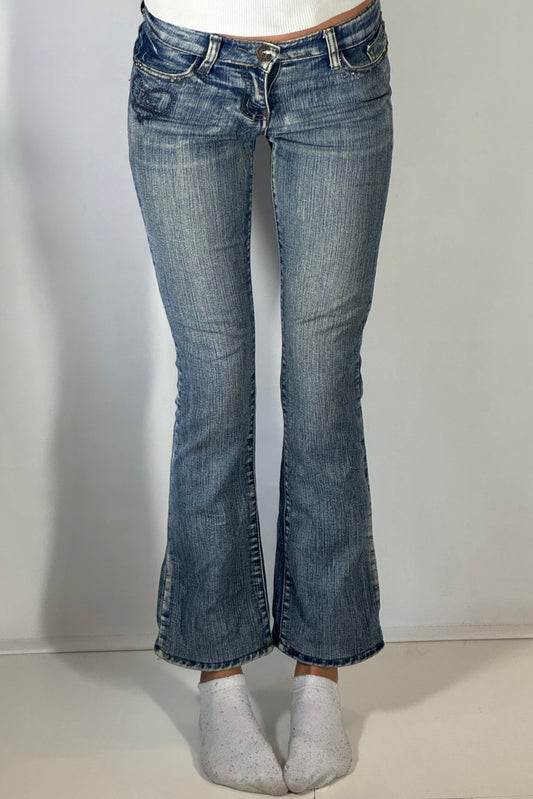 Lågmidjade jeans stl: XXS