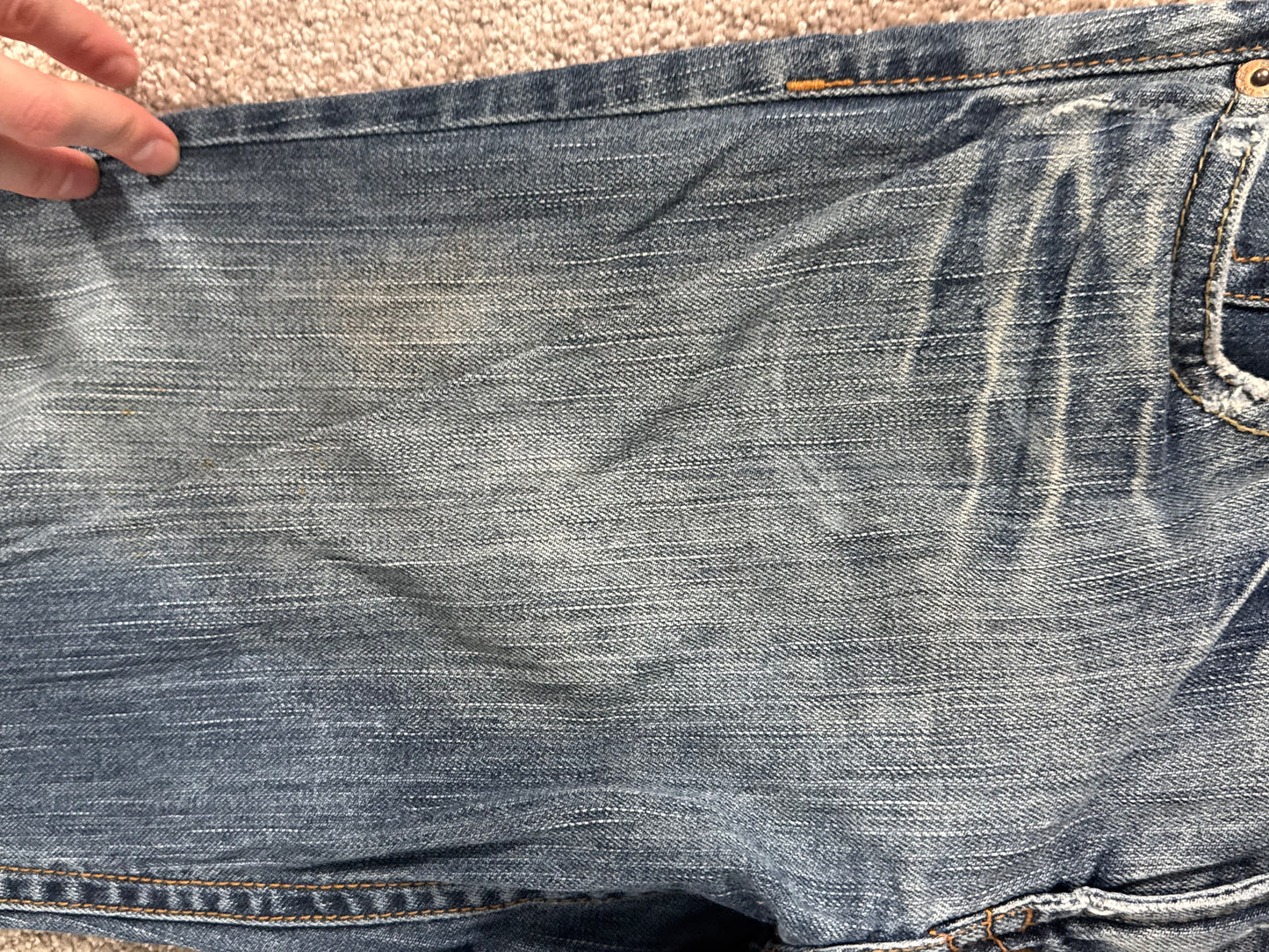 Lågmidjade jeans stl: M