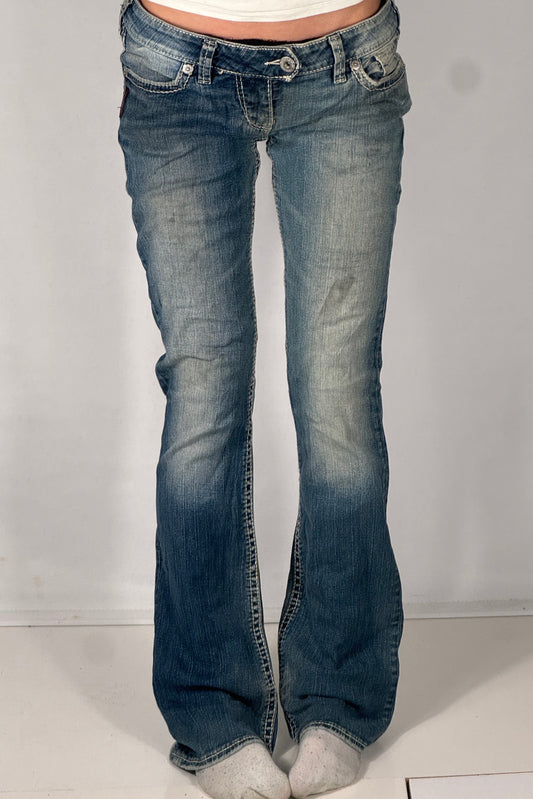 Lågmidjade jeans stl: S/M