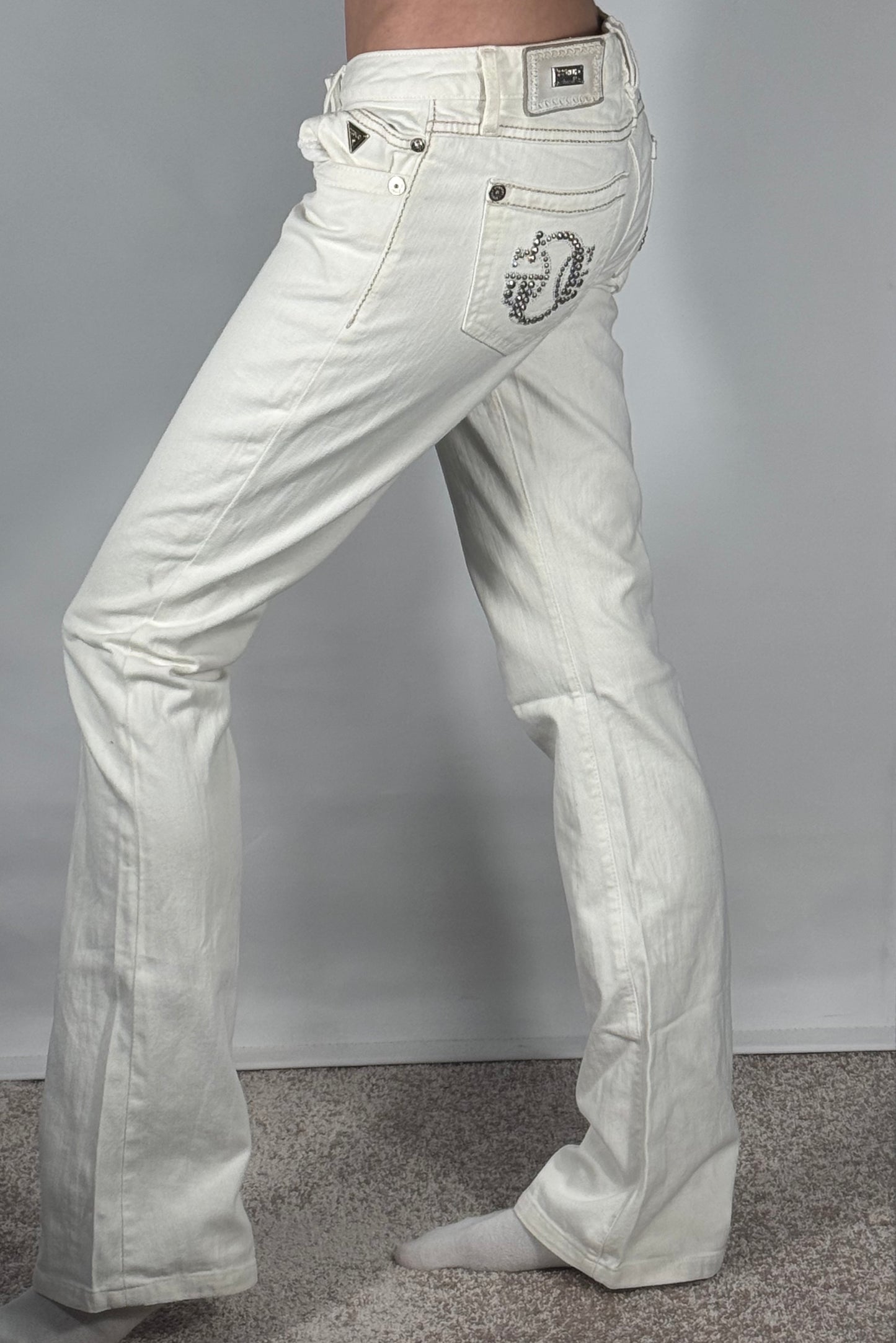 Lågmidjade jeans stl: XS