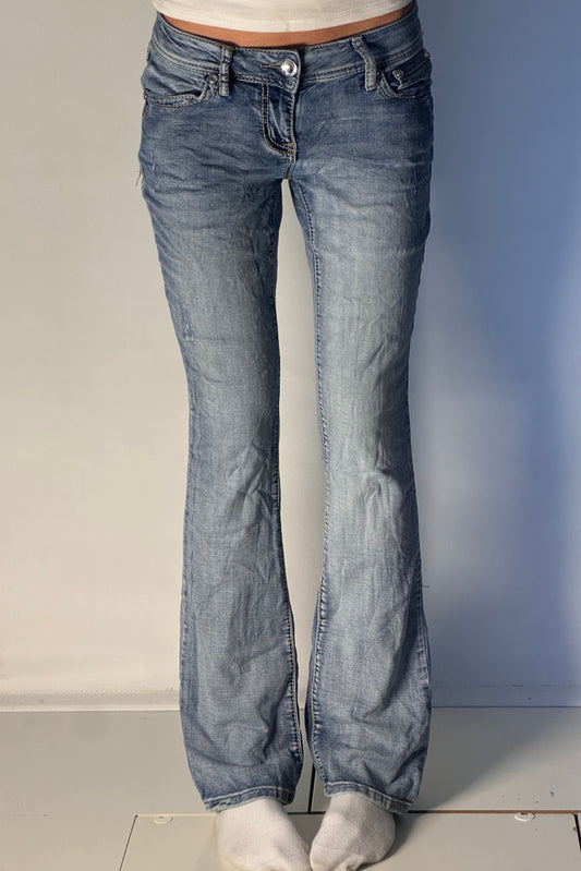 Lågmidjade jeans stl: XS
