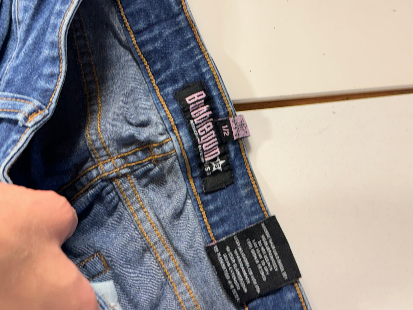Lågmidjade jeans stl: XS