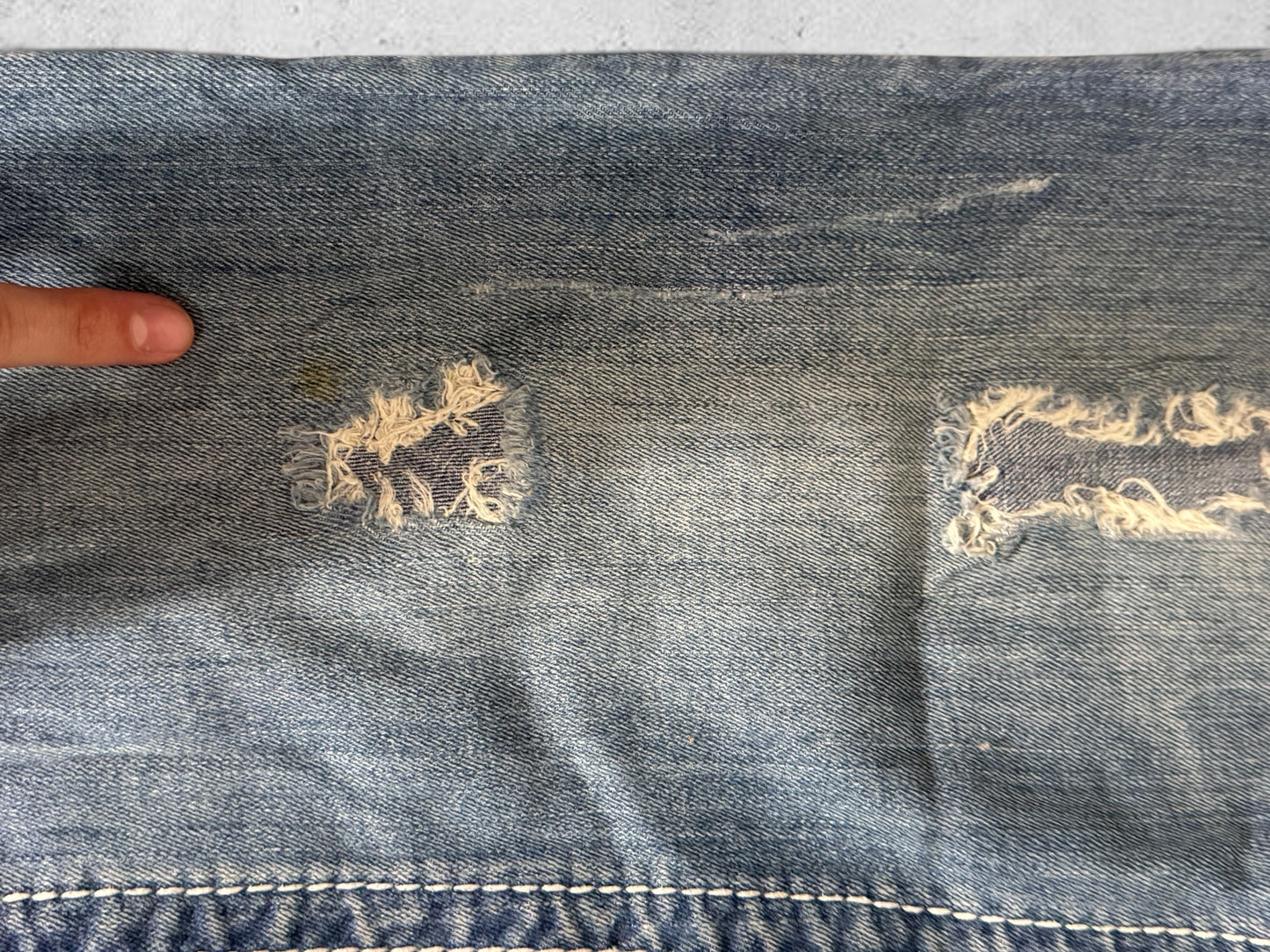 Lågmidjade jeans stl: S