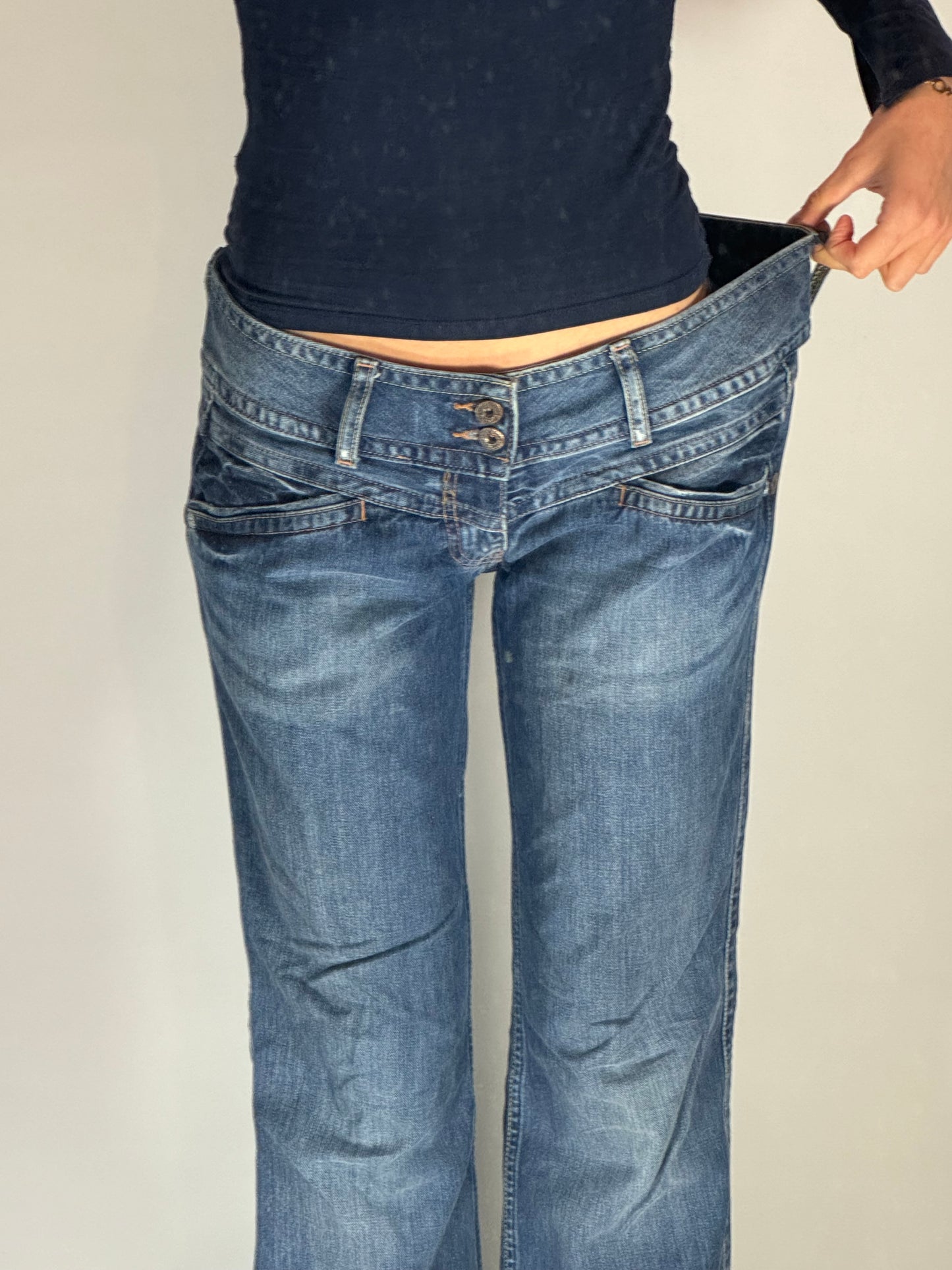 Lågmidjade jeans stl: L
