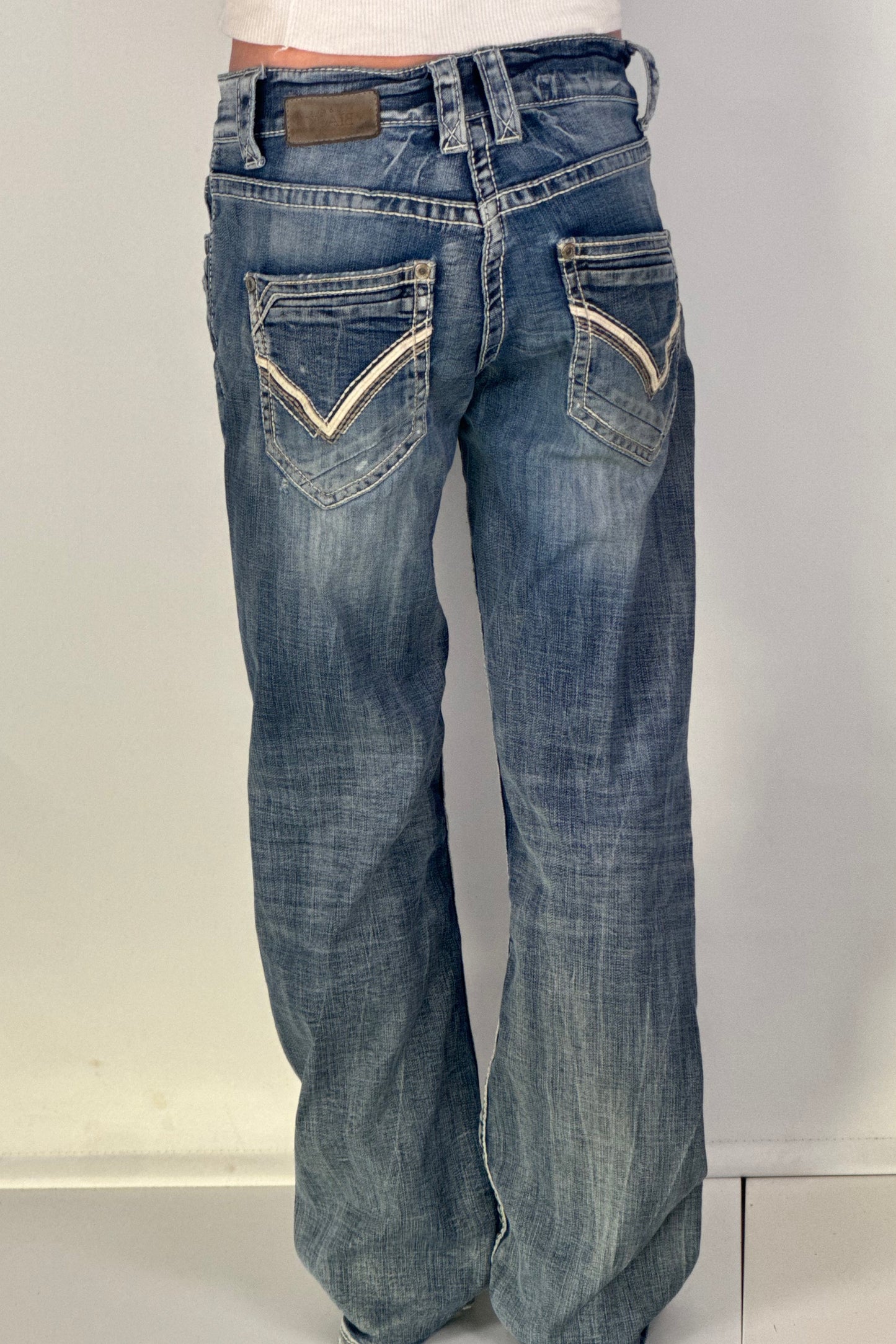 Lågmidjade jeans stl: S