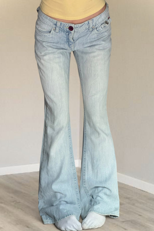 Lågmidjade jeans stl: S