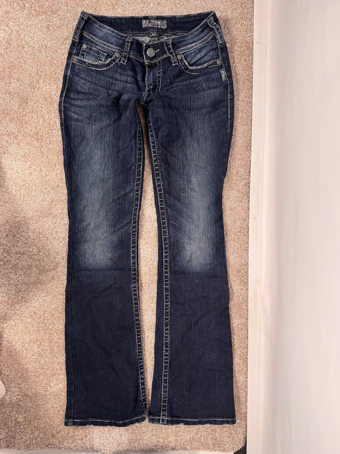 Lågmidjade jeans stl: XS