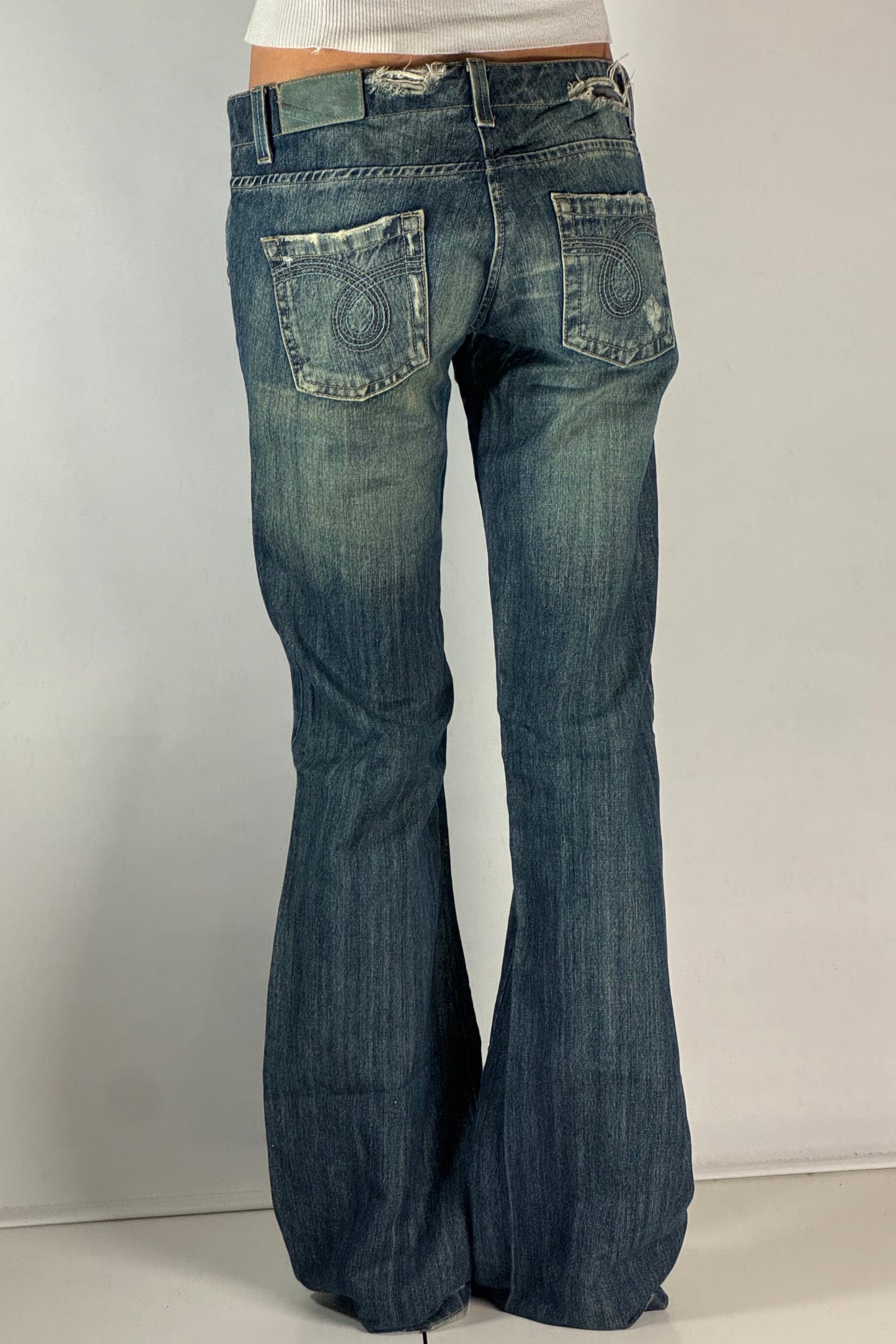 Lågmidjade jeans stl: S