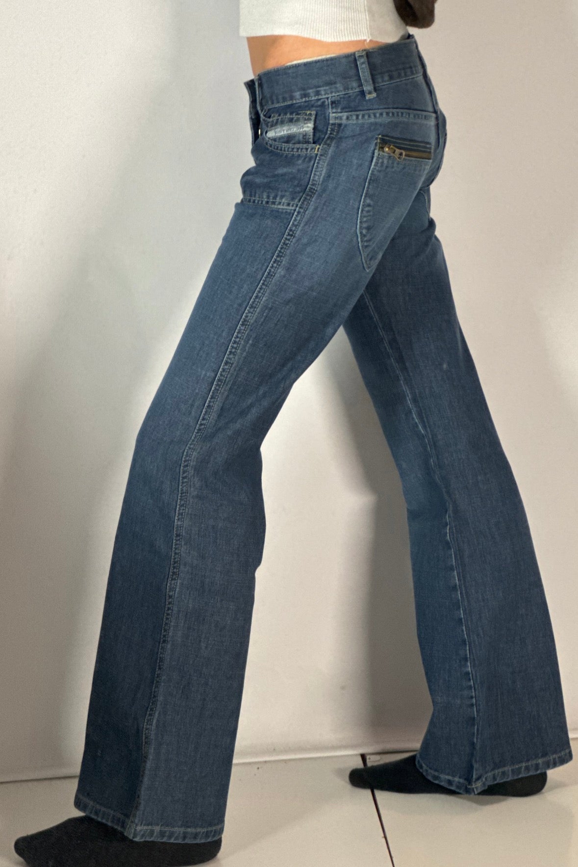 Lågmidjade jeans stl: XS (W30/L32)