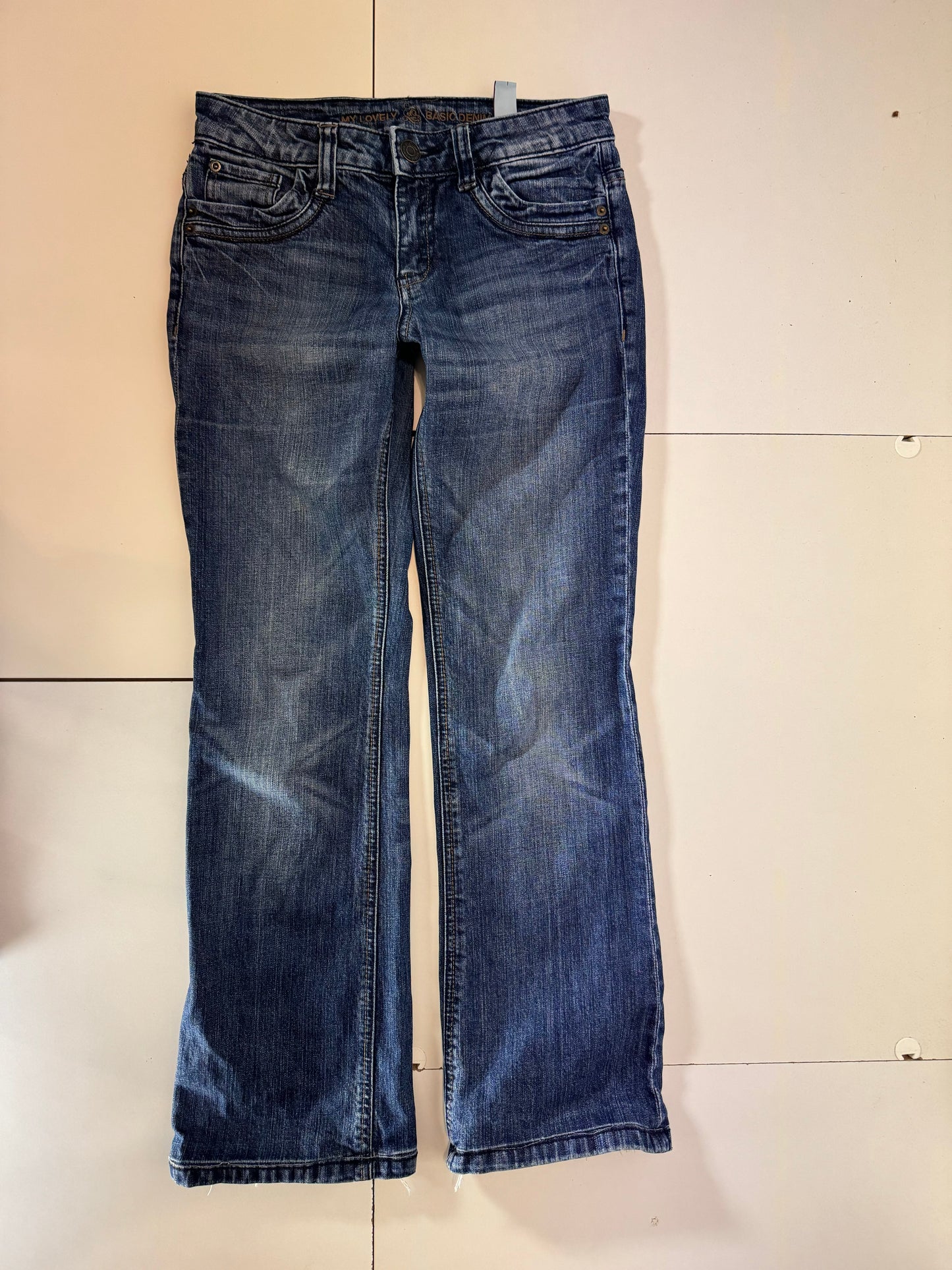 Lågmidjade jeans stl: XS