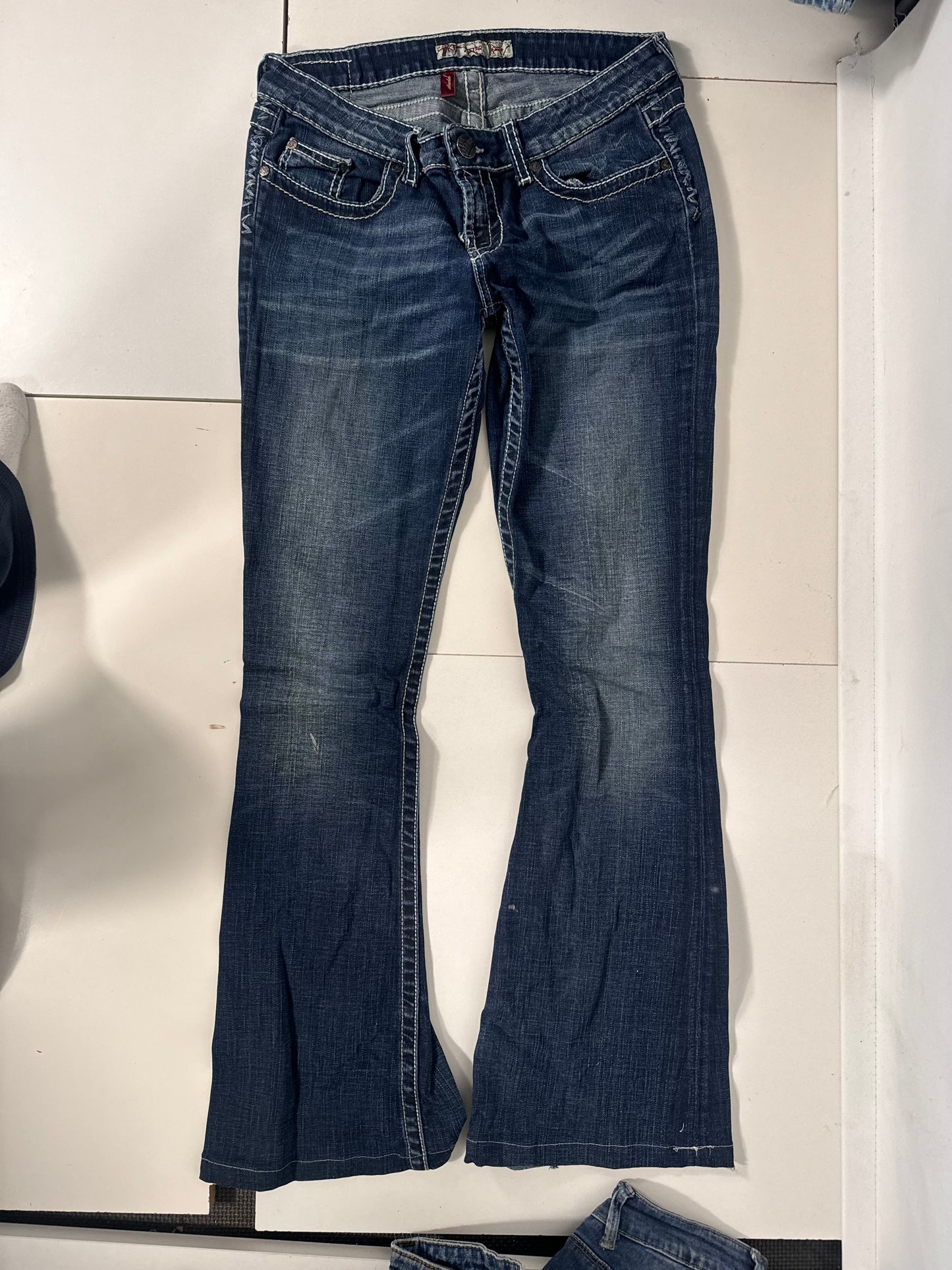 Lågmidjade jeans stl: S