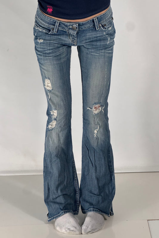 Lågmidjade jeans stl: XS
